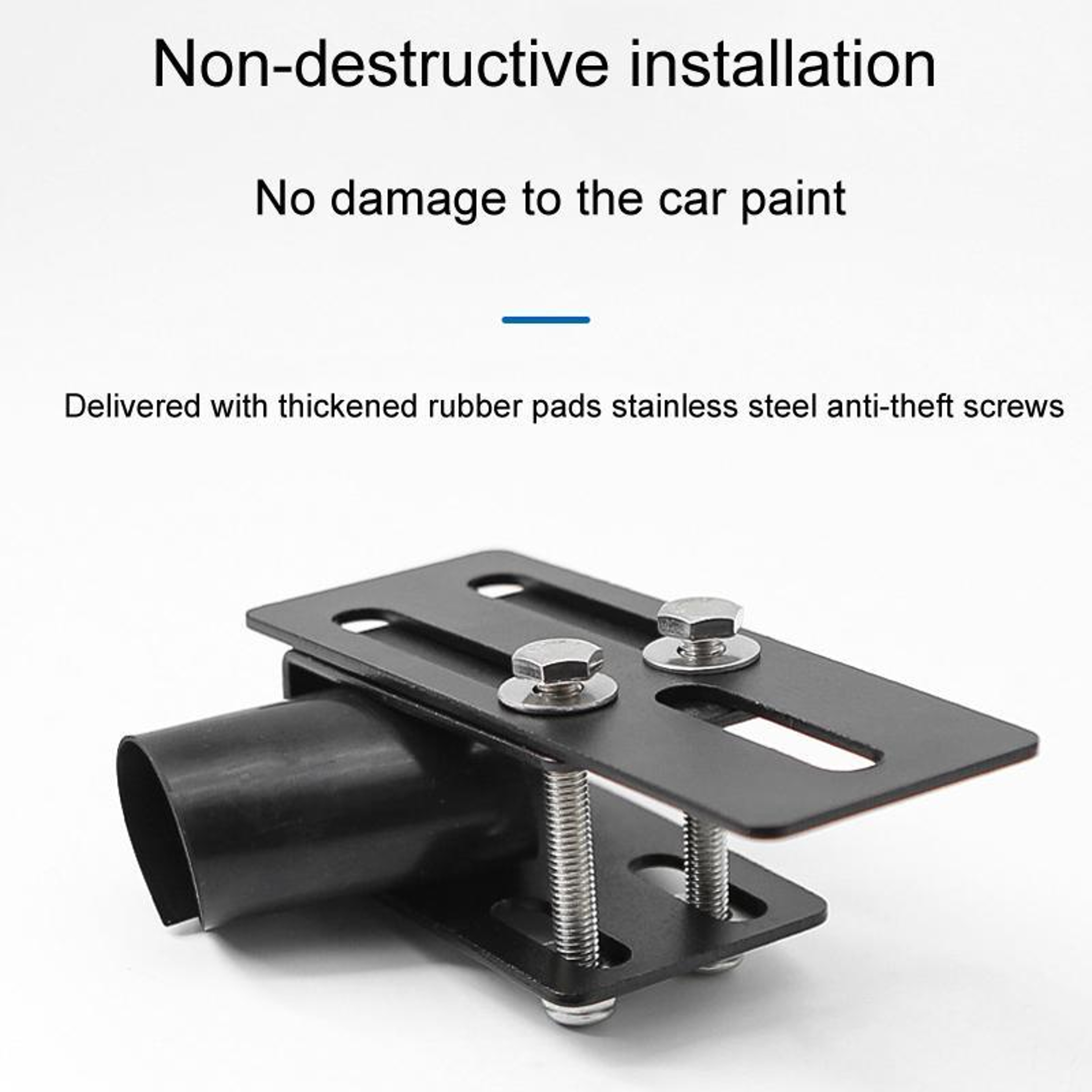 Universal Roof Rack Spotlight Mount Bracket Clip Heavy Duty Luggage Rack Fixing Clamp 5