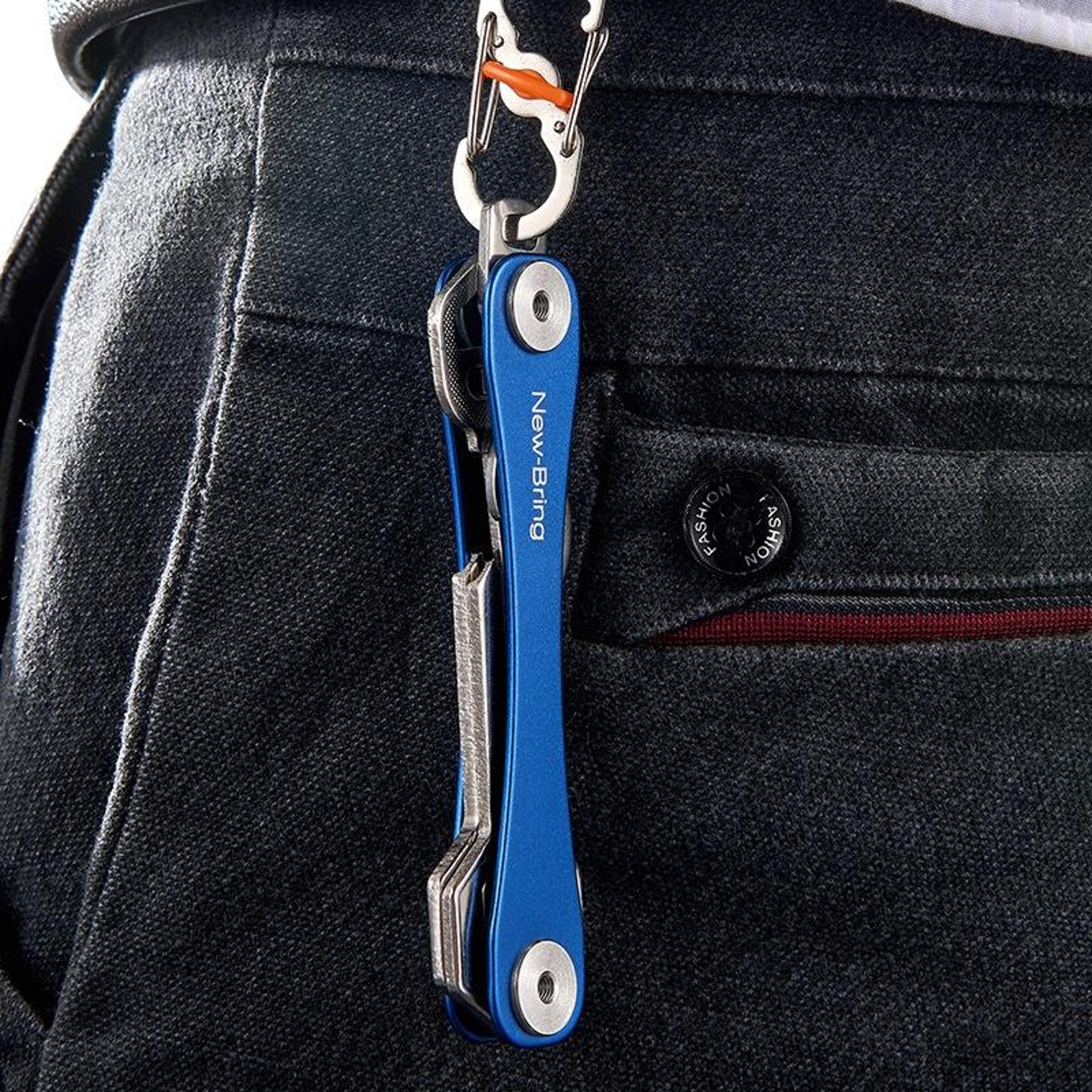 TitanGrip Multifunction Key Organizer  Emergency Tool Keychain 5