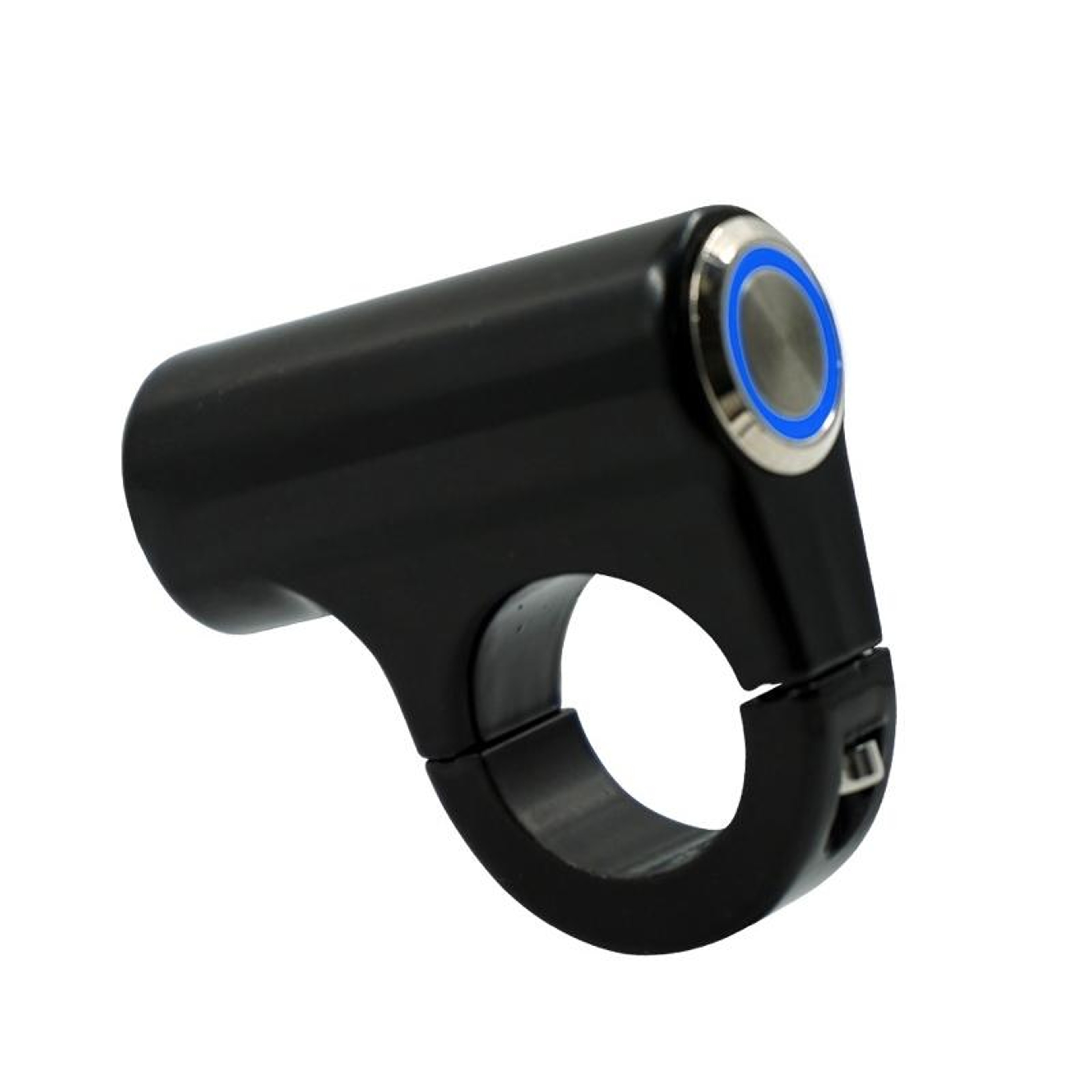 LED Self Locking Motorcycle Handlebar Switch Waterproof Aluminum Alloy Control Button 3