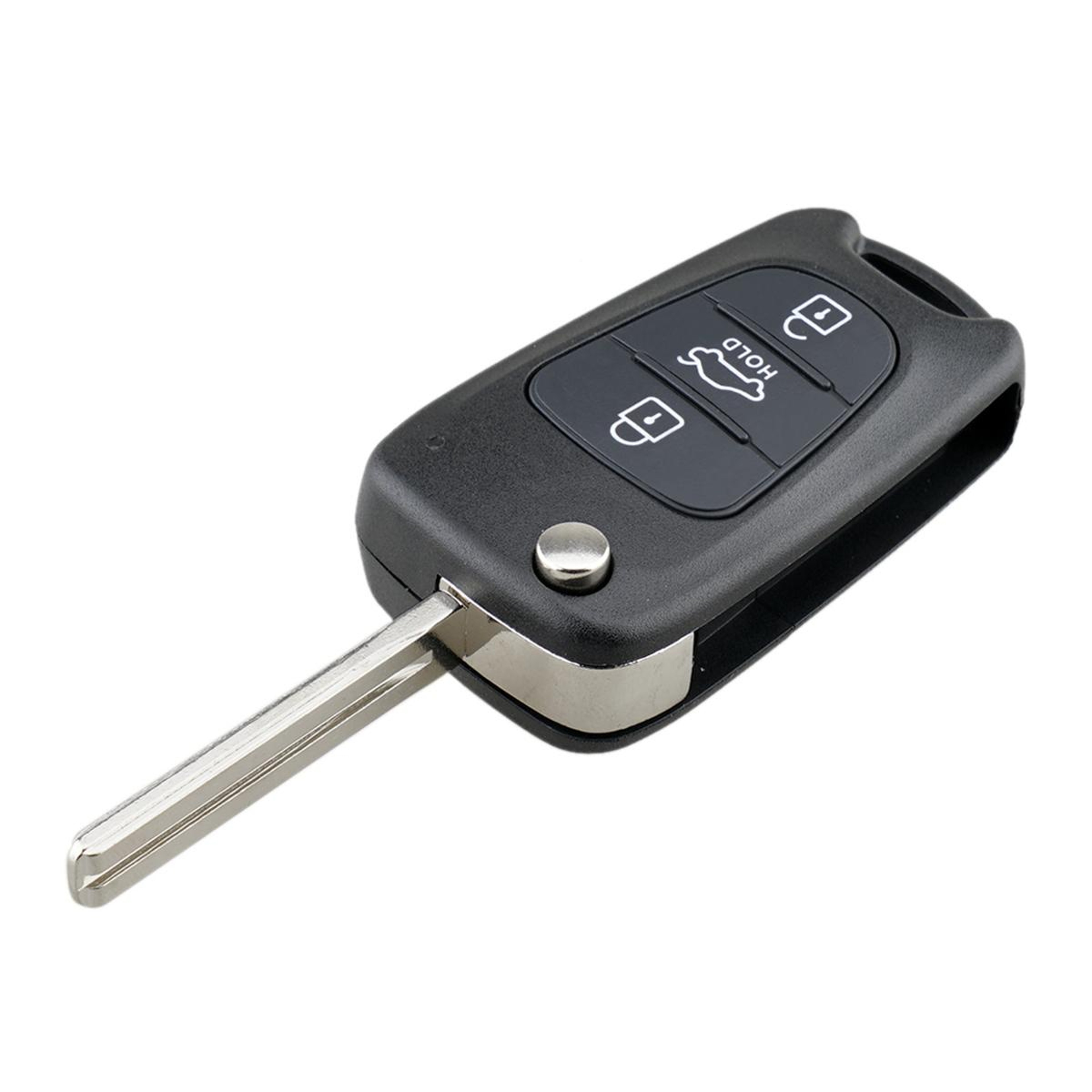 Hyundai Kia Button Folding Car Key Shell Replacement Flip Key Case – view 8