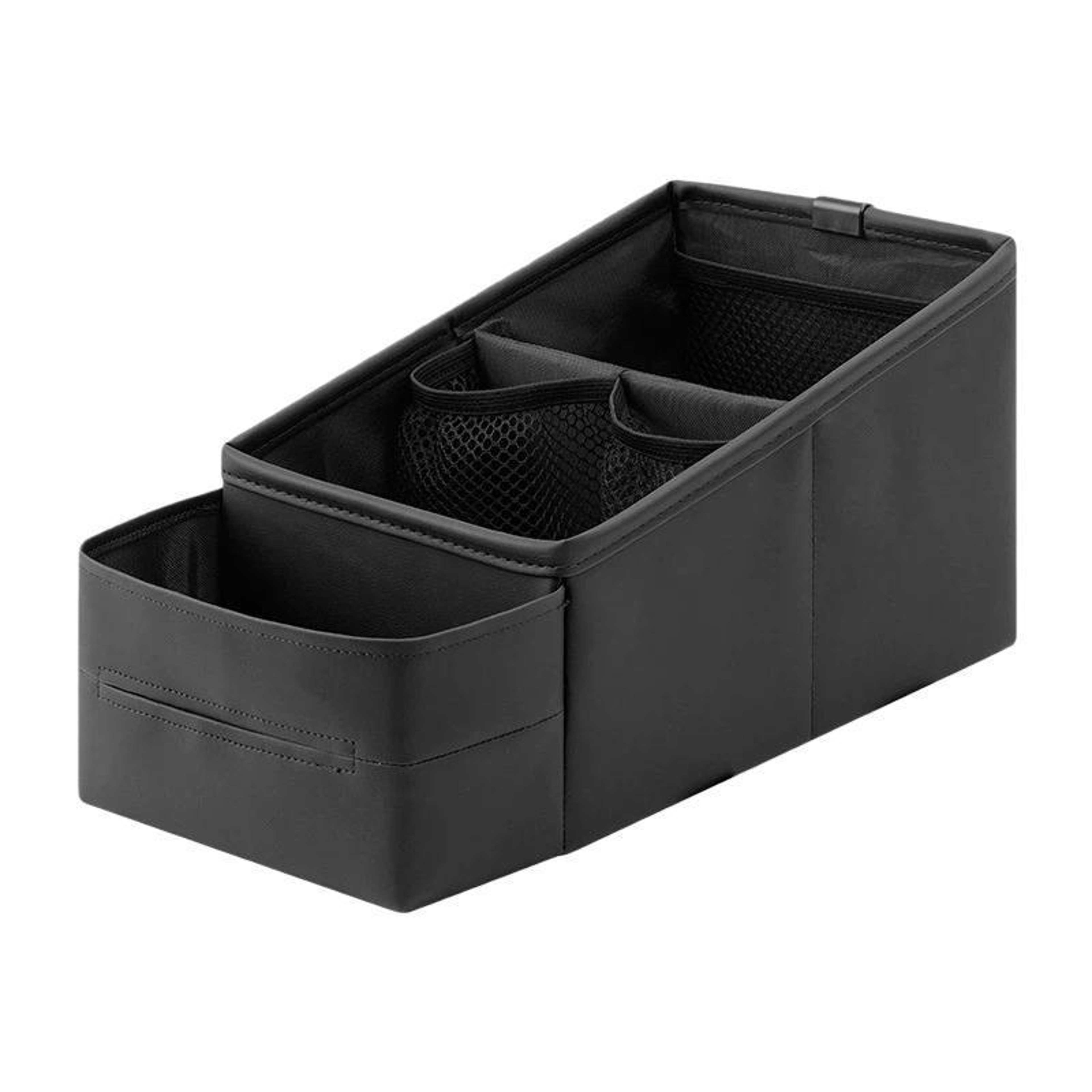 DriveEase Car Armrest Organizer With Cup Holder  Storage Console 6
