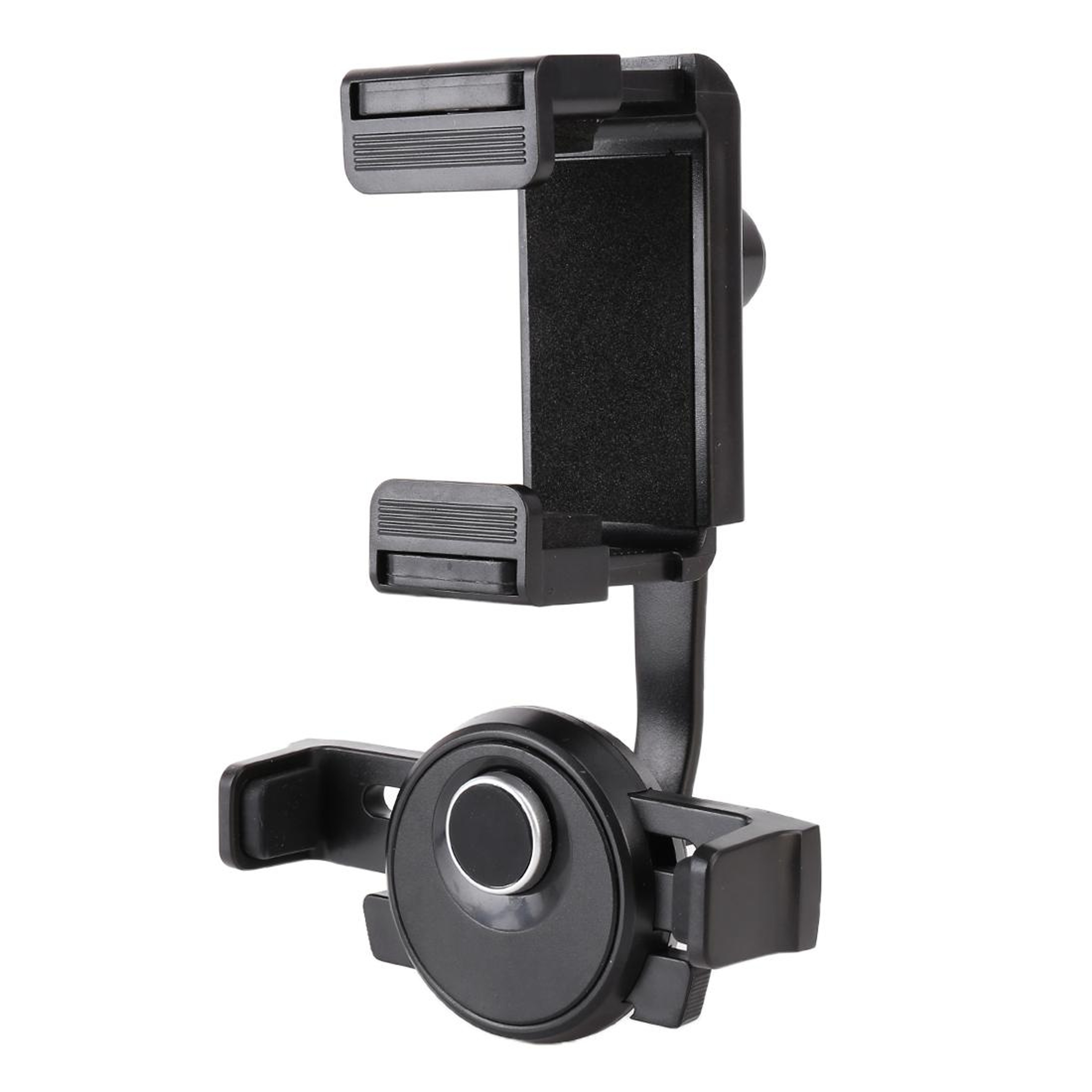 Rearview Mirror Phone Holder For Car Rotating HandsFree Navigation Mount 1