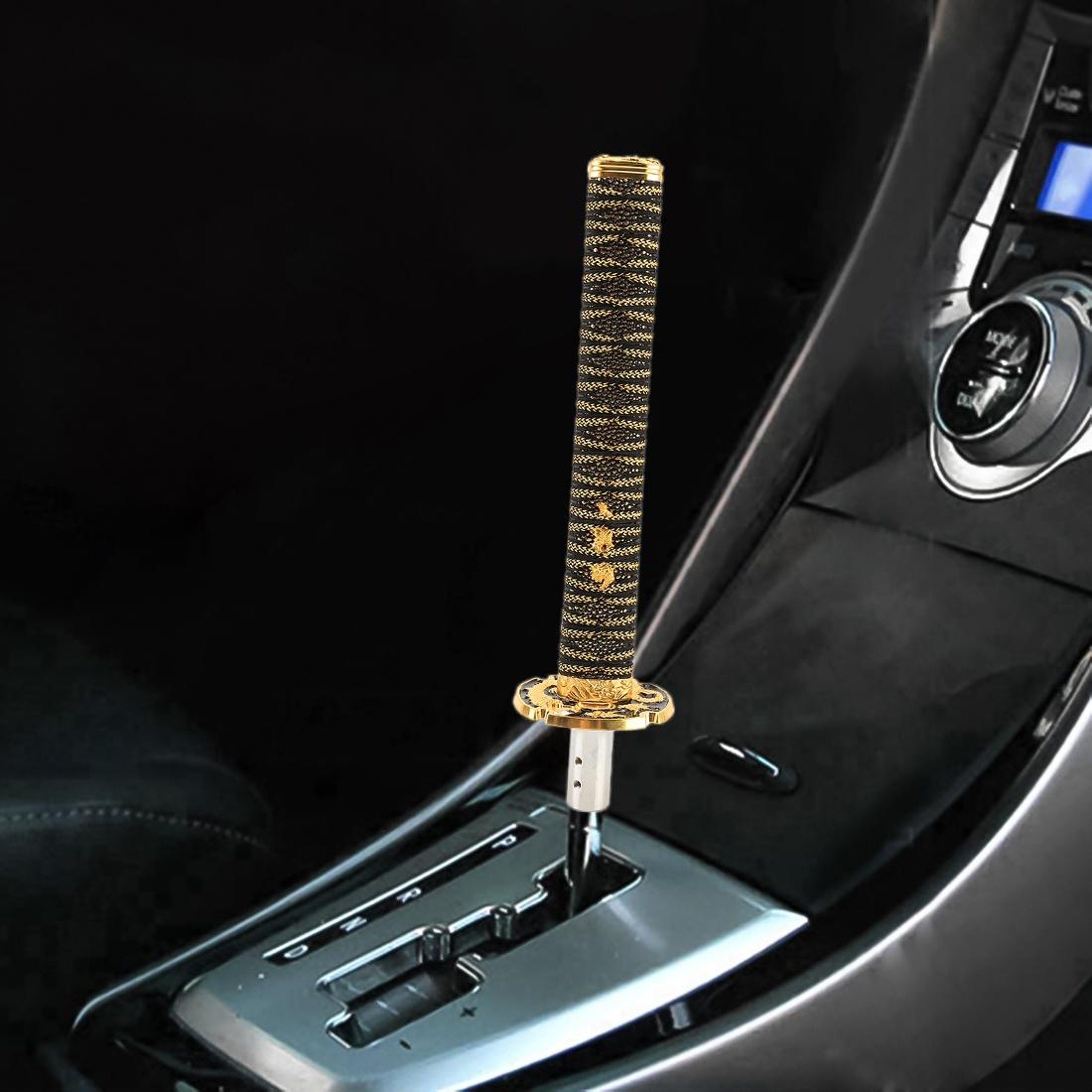 Sword Style Gear Shift Knob For Manual  Automatic Cars Universal Shifter 0