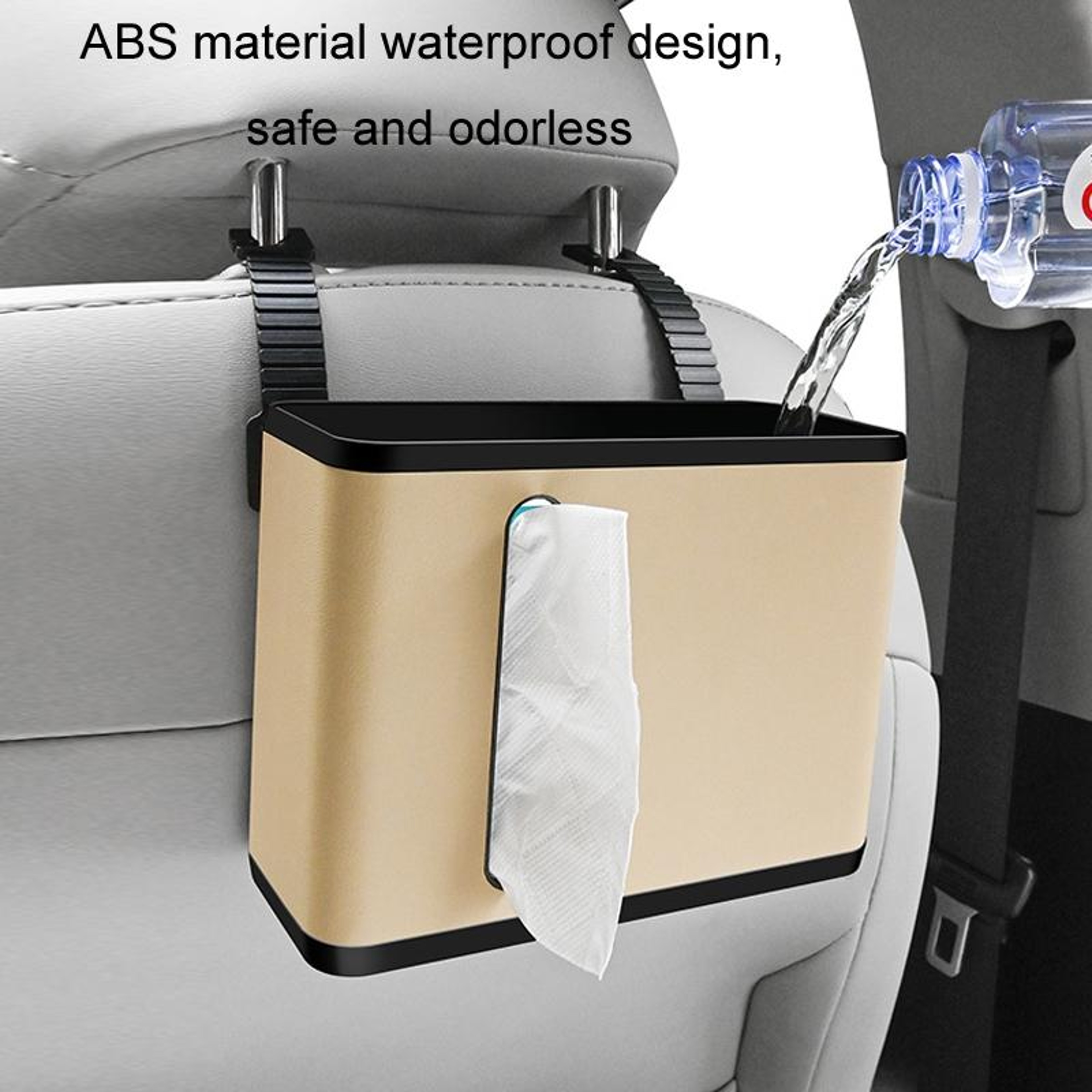 DriveClean Car Seat Back Tissue Holder Organizer – view 6