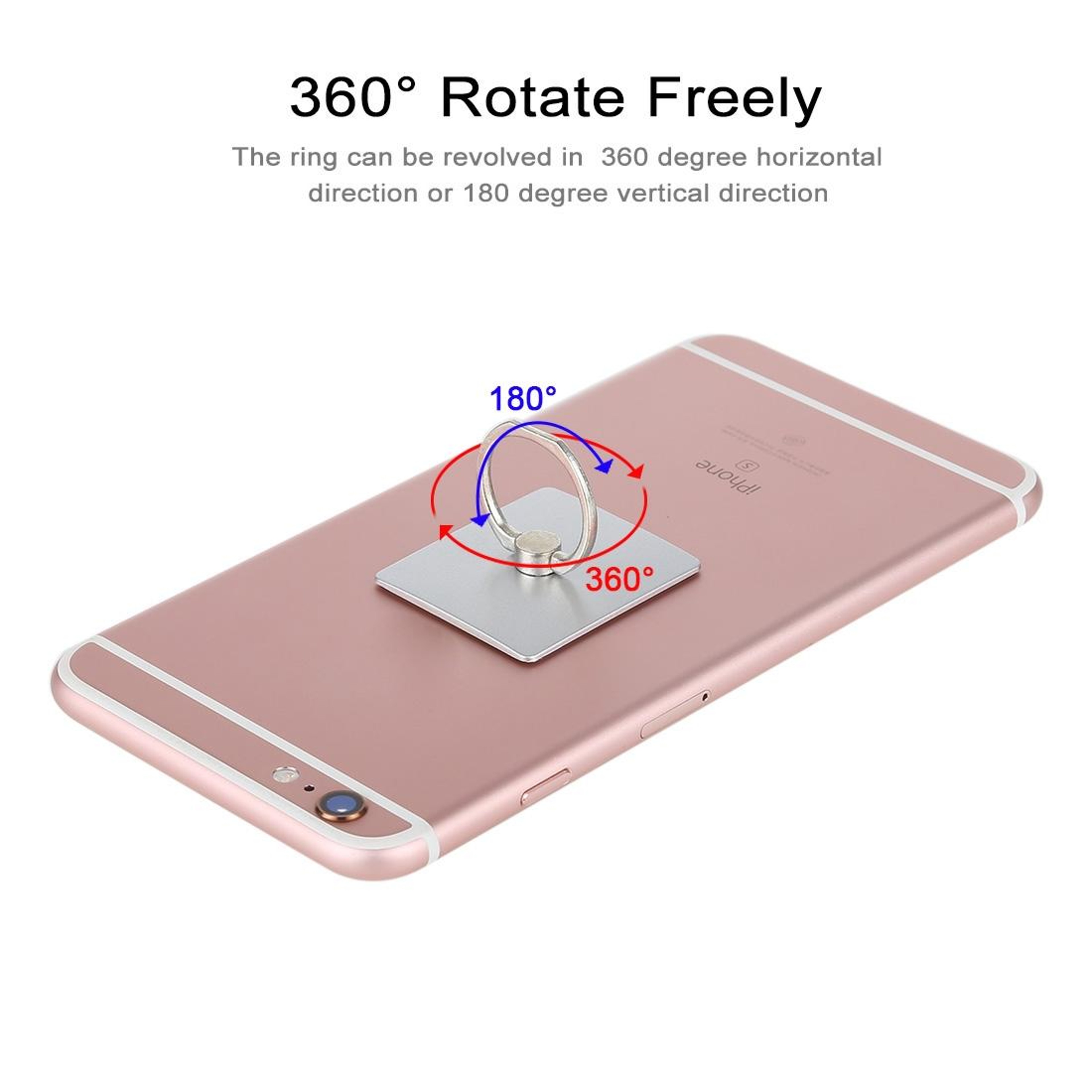 Rotating Phone Ring Holder  Finger Grip Stand 5