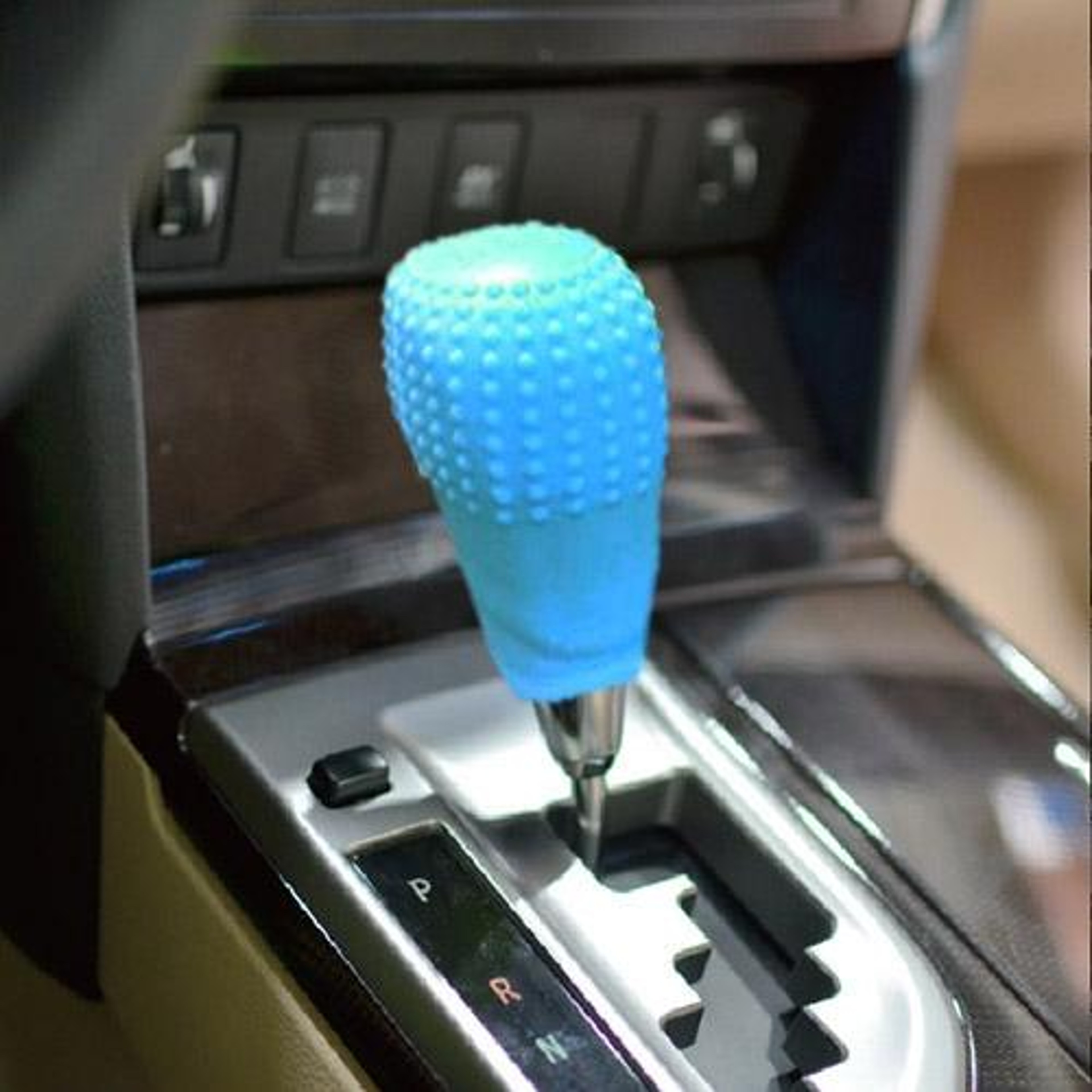 Universal Silicone Gear Shift Knob Cover Non Slip Shifter Grip Protector For Cars 6