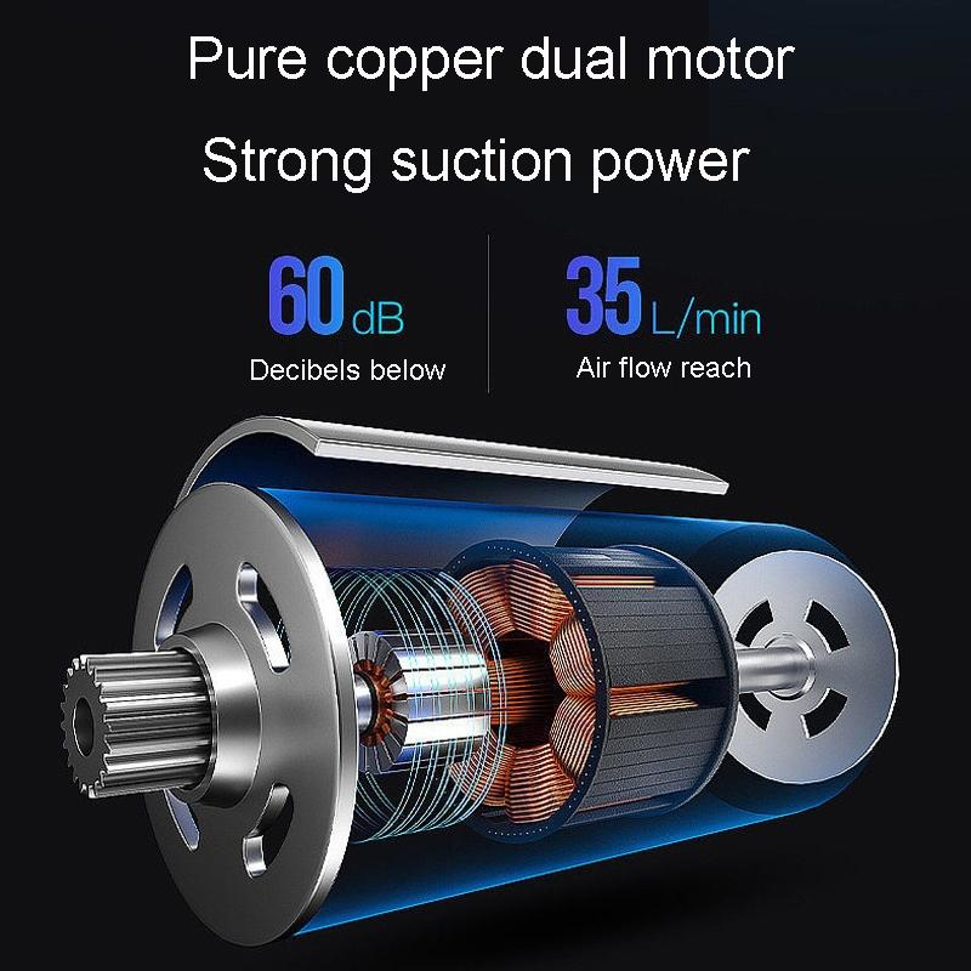 PowerClean Mini Cordless Car Vacuum Cleaner for Car & Home Deep Cleaning – view 7
