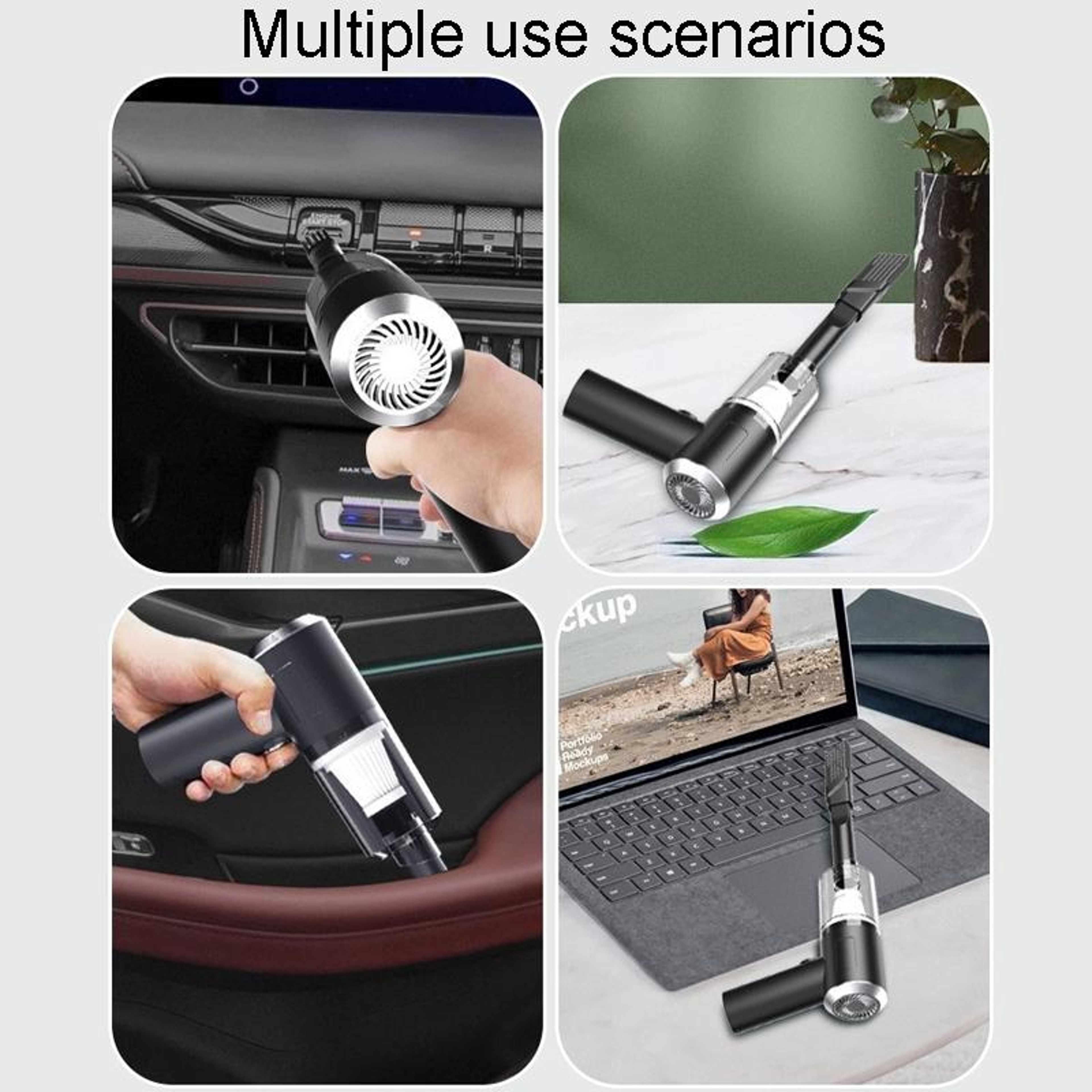 PowerClean Mini Cordless Car Vacuum Cleaner for Car & Home Deep Cleaning – view 11