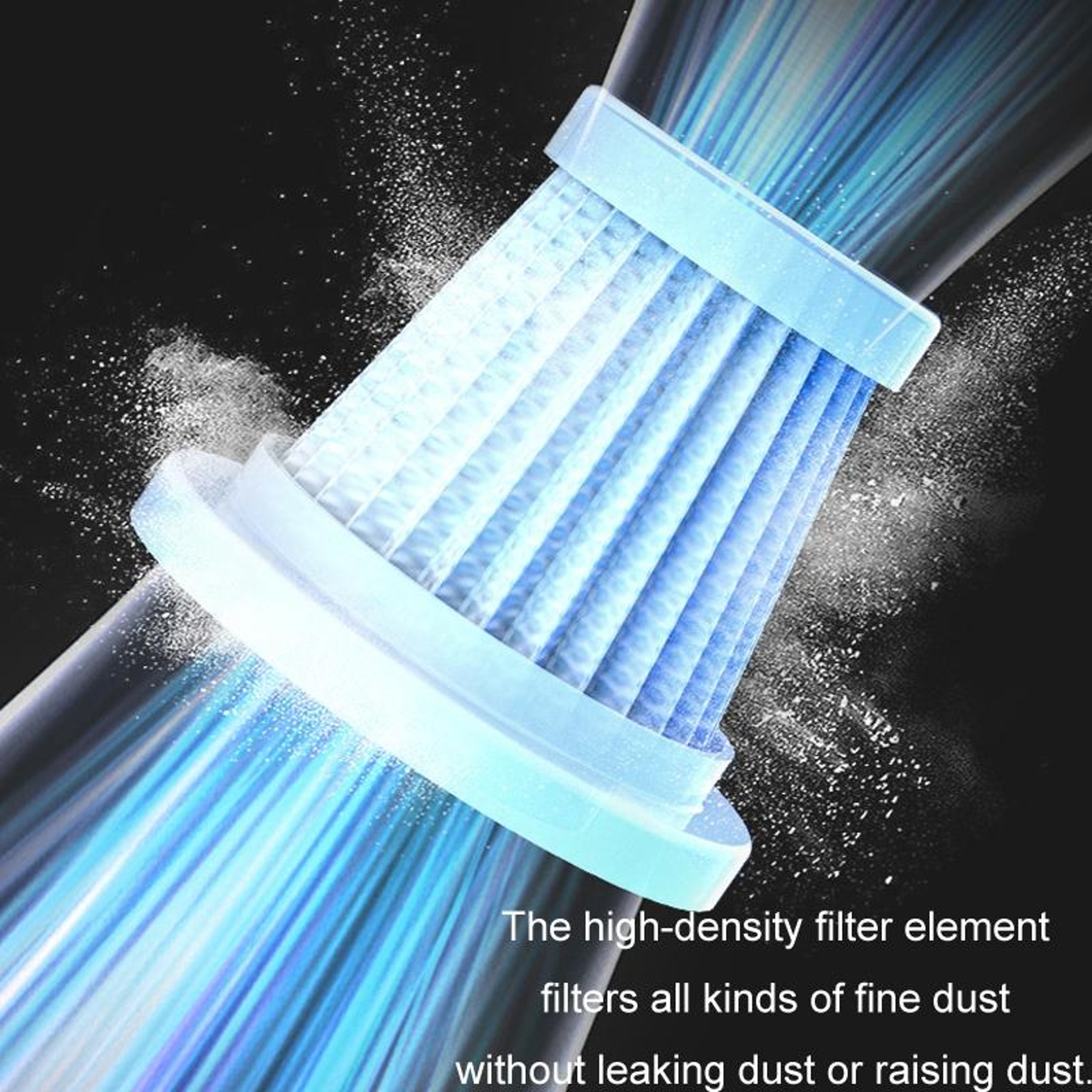 Portable Car Vacuum Cleaner Wireless Handheld Mini Vacuum with Powerful Suction – view 8