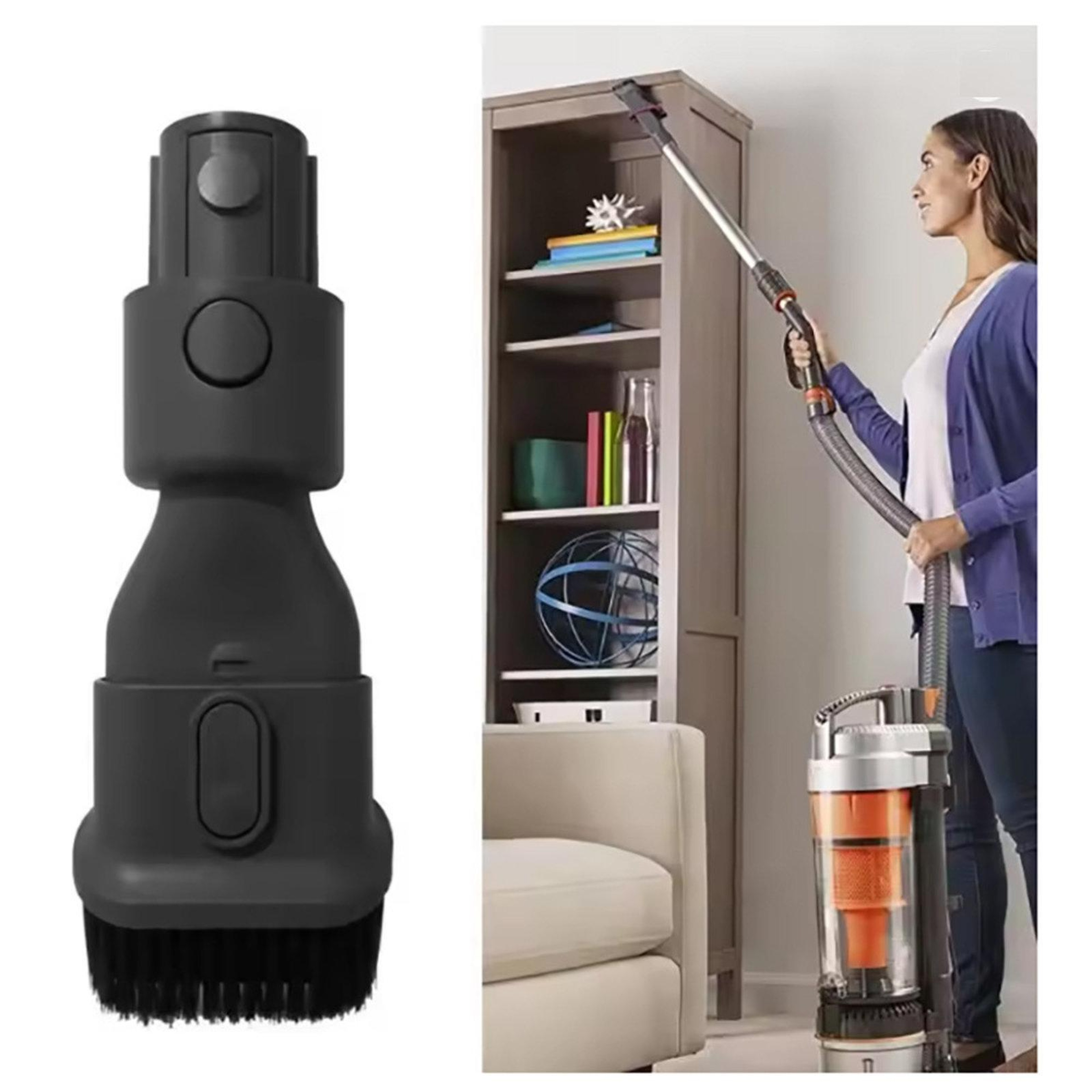 Dreame Vacuum Attachments Kit Long Crevice Tool Dusting Brush Replacement Accessories 1