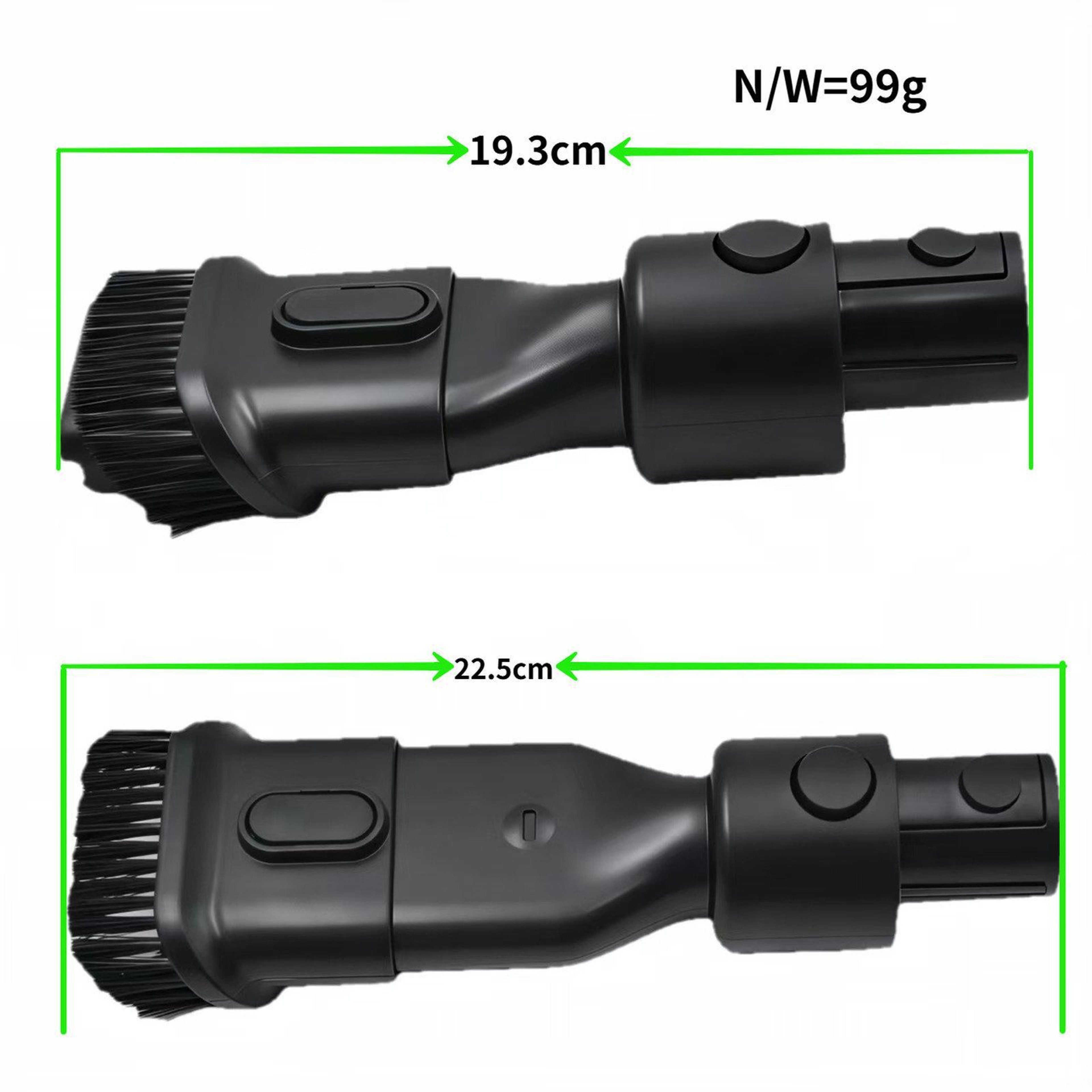 Dreame Vacuum Attachments Kit Long Crevice Tool Dusting Brush Replacement Accessories 3