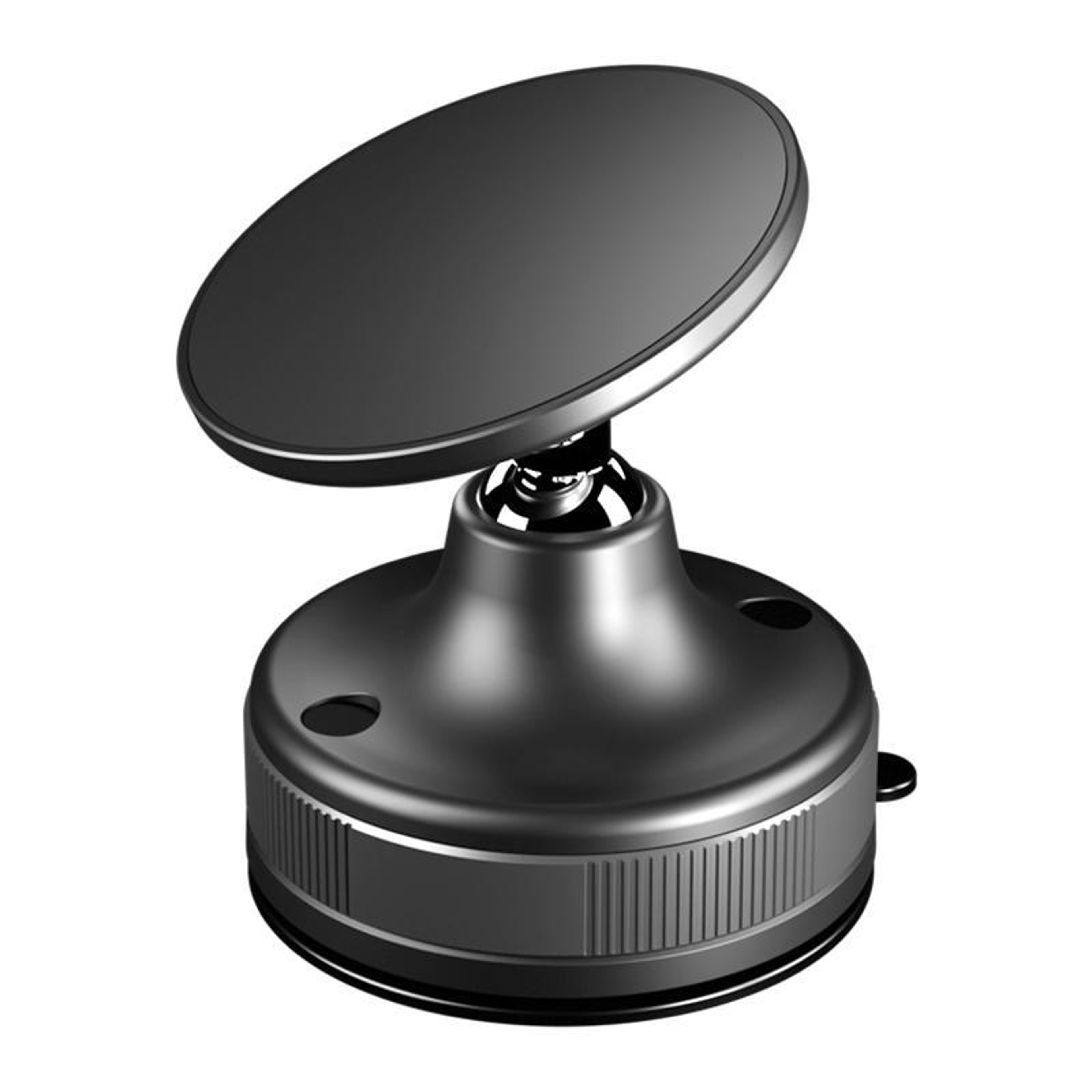 Magnetic Phone Holder Foldable Vacuum Suction Phone Mount Rotating Car and Desk Stand – view 1