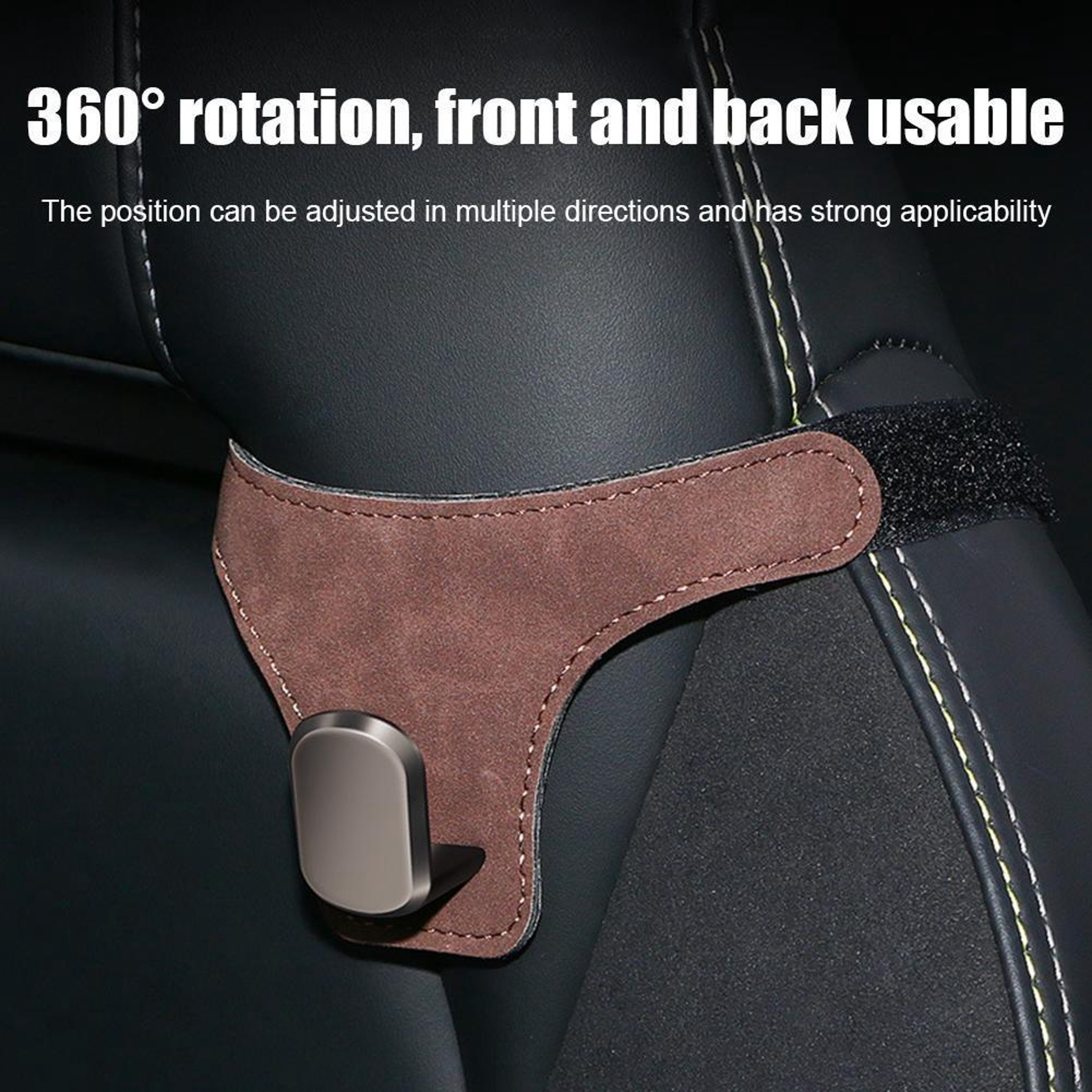 Universal Car Seat Back Hanger Hook for Bags and Groceries Heavy Duty Car Headrest Hook Organizer – view 5
