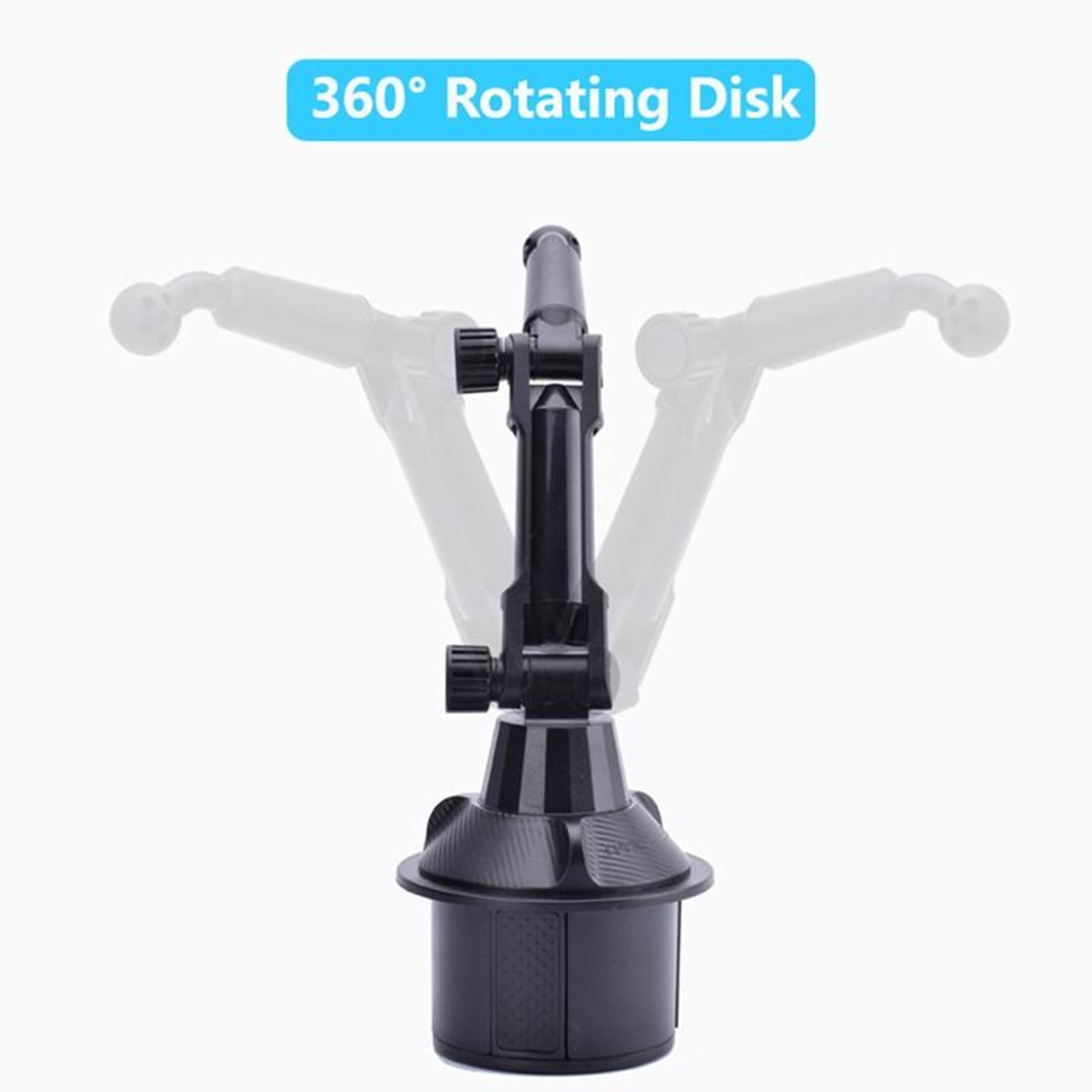 Adjustable Car Cup Holder Phone Mount Universal Degree Adjustable Car Phone Holder 3