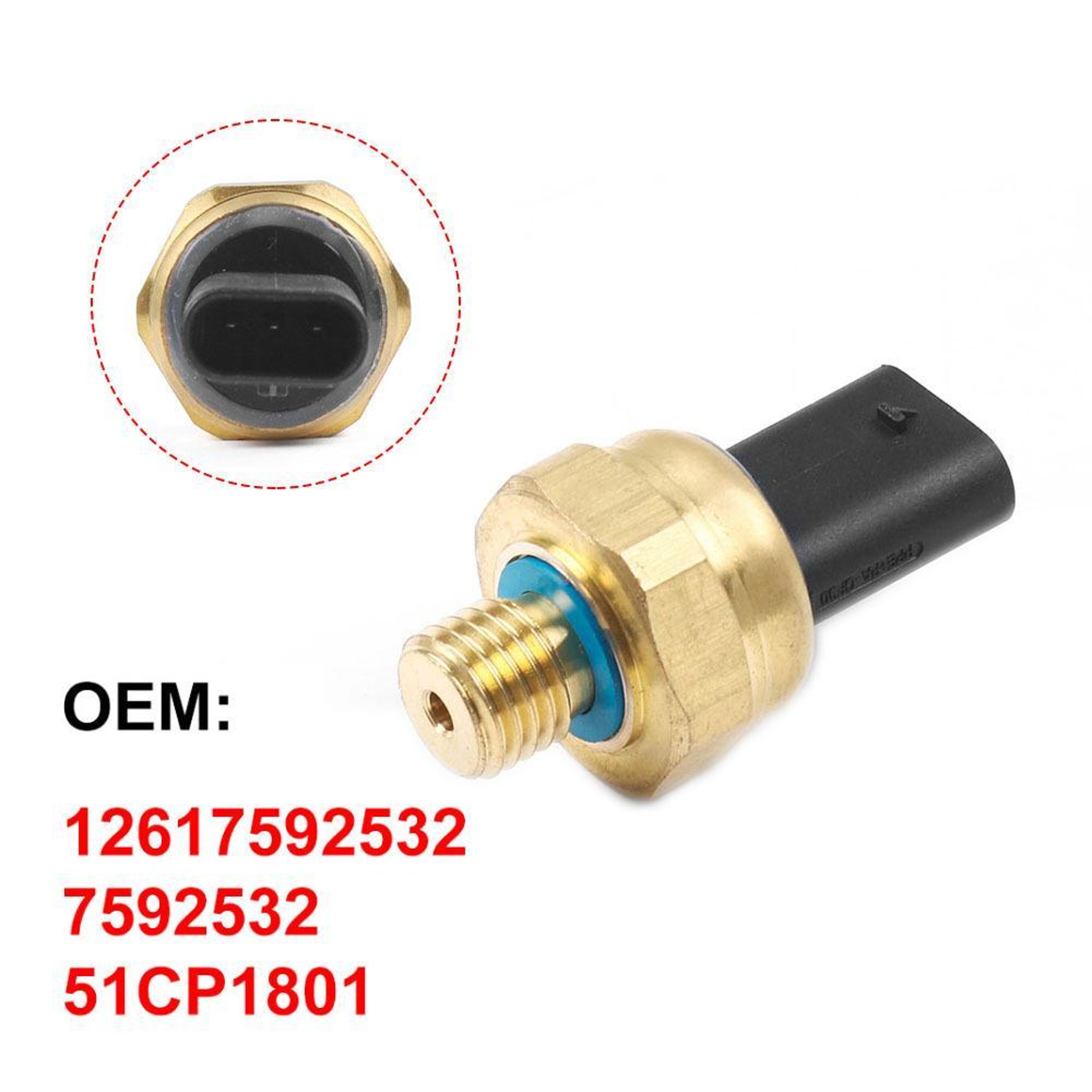 BMW Engine Oil Pressure Sensor Direct Replacement Oil Pressure Switch – view 5