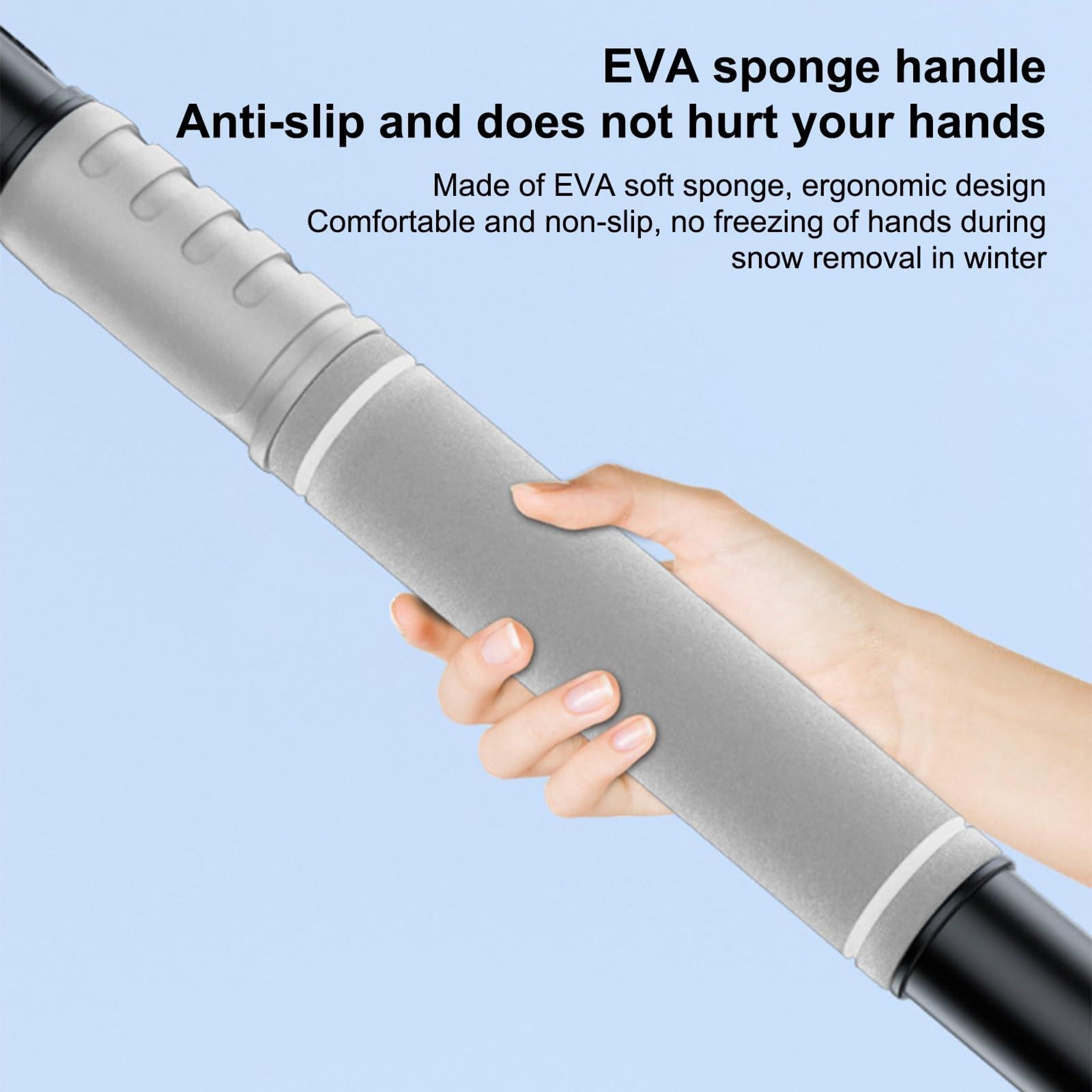 Extendable Car Snow Brush And Ice Scraper With Degree Rotating Head 4