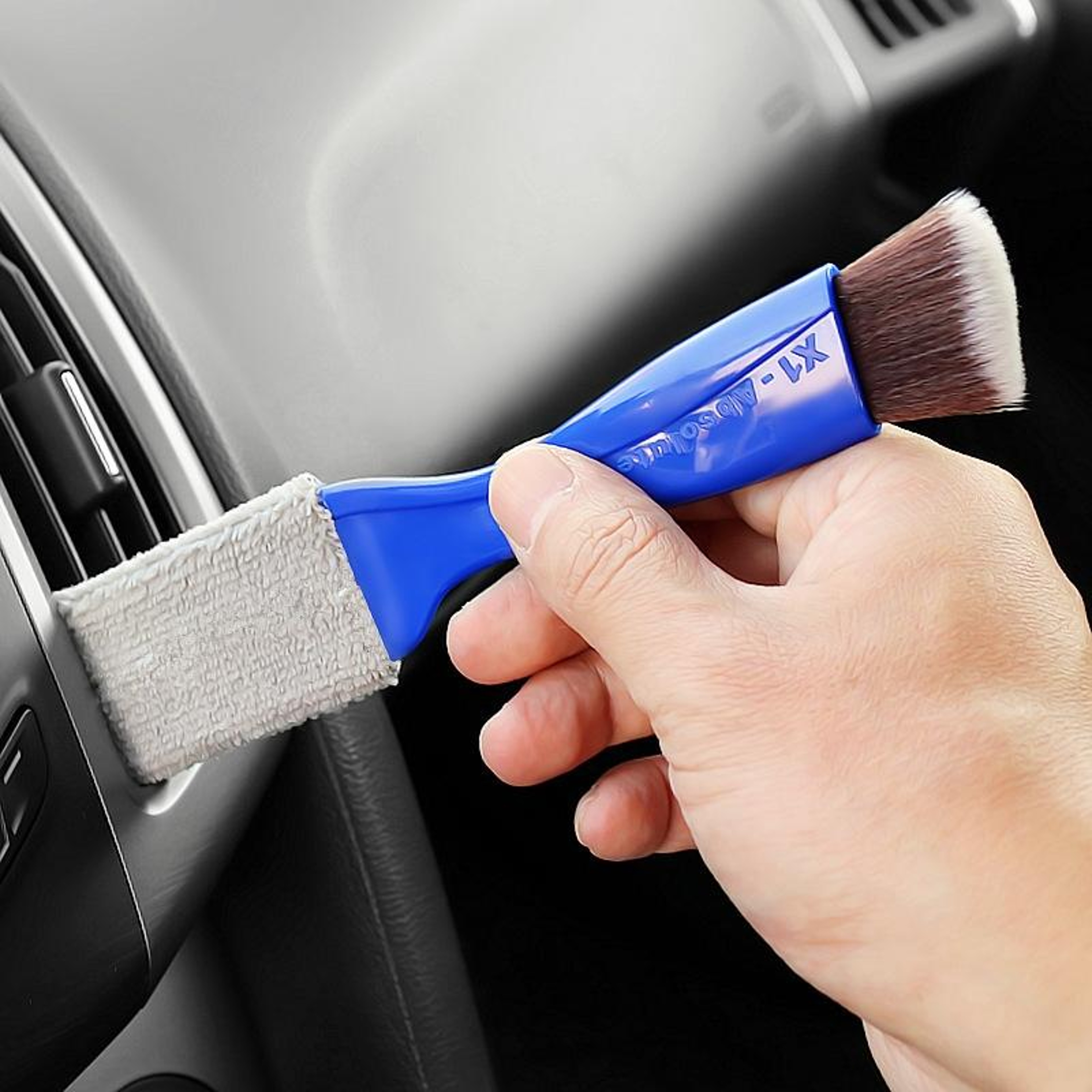 Car Vent Cleaning Brush Soft Bristle Car Interior Cleaning Brush For Air Vents Dashboard And Trim 1