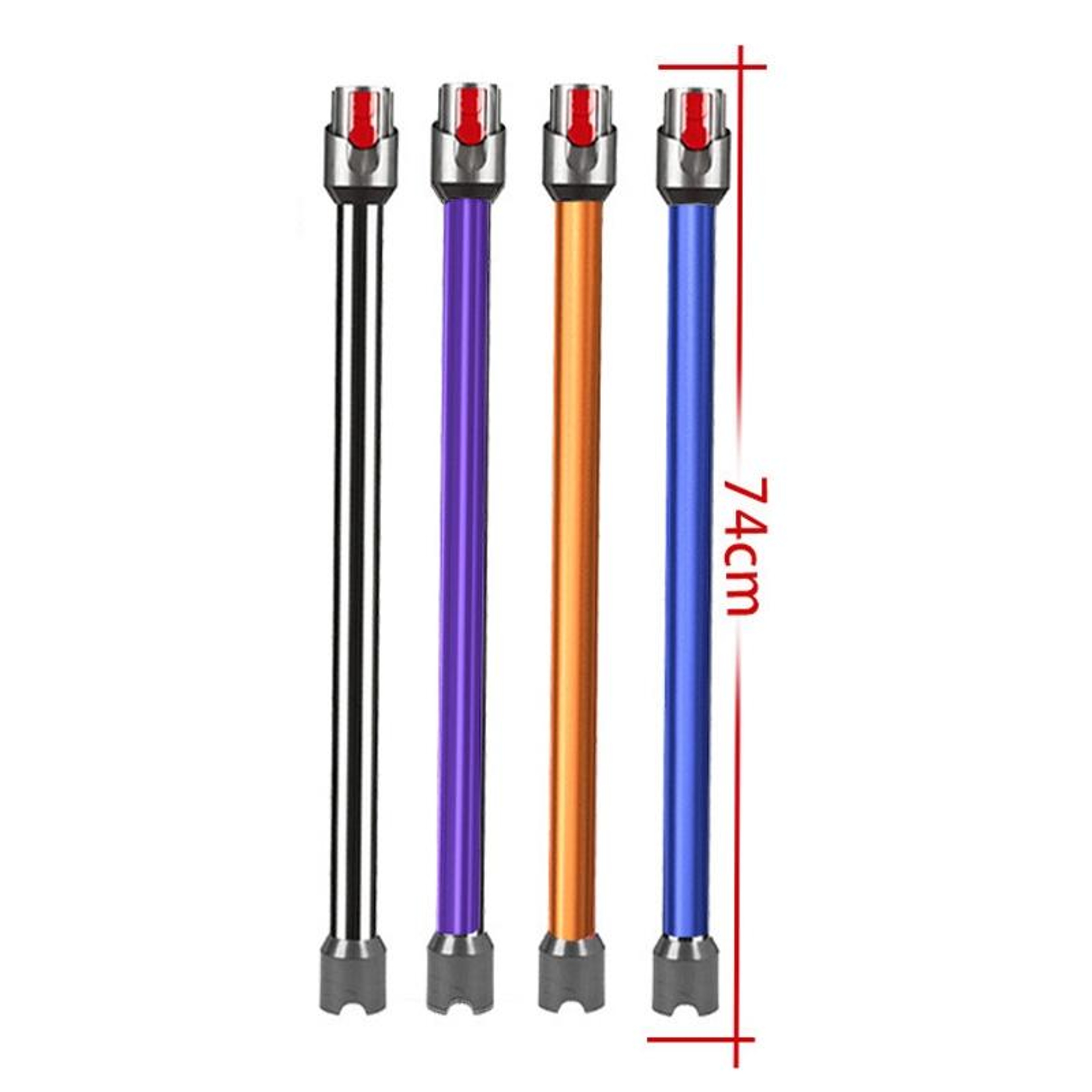 For Dyson V10 Digital Slim - V12 Vacuum Cleaner 74cm Extension Pole Metal Straight Pipe AccessoriesPurple – view 3
