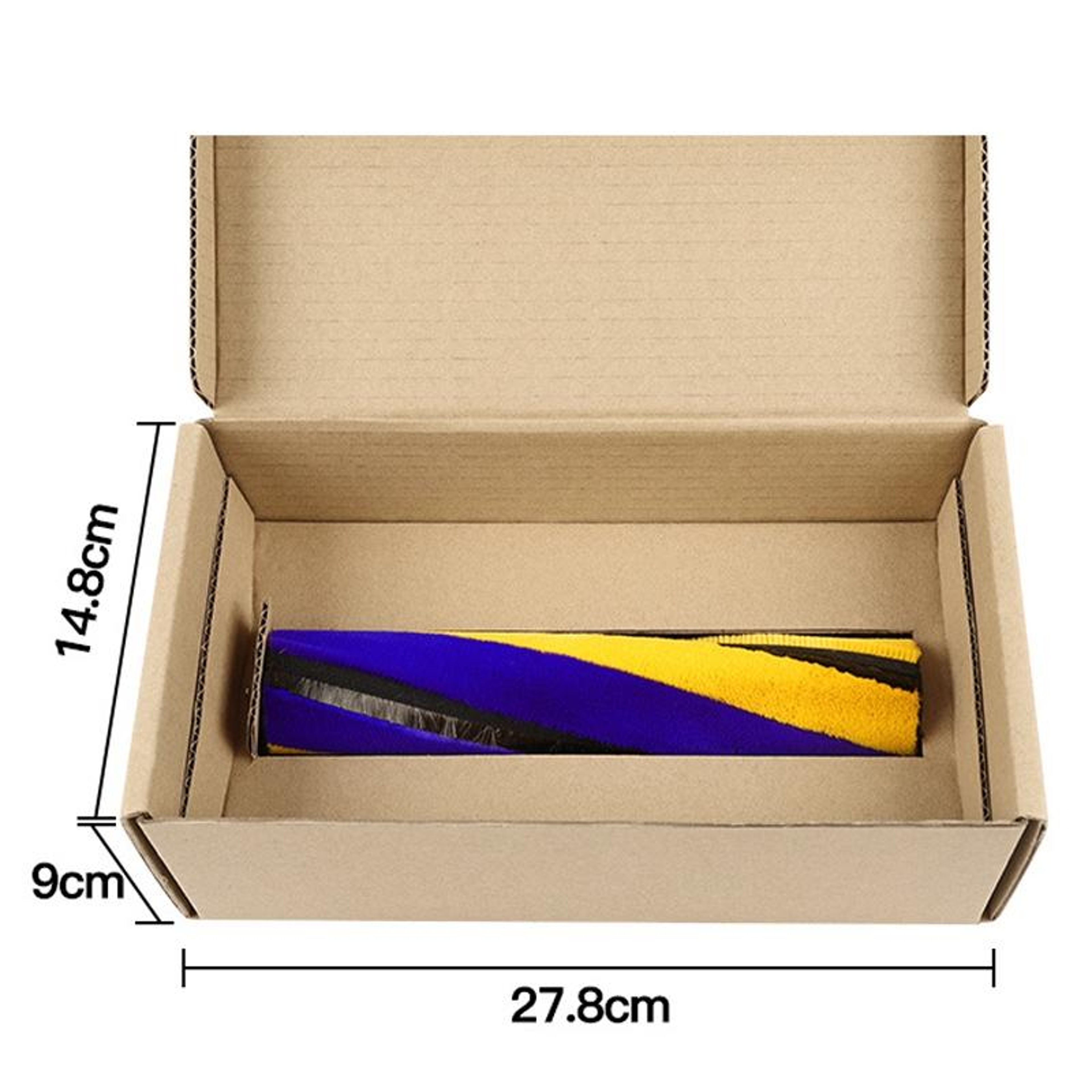Slim Soft Velvet Brush Bar Replacement Roller For Smooth Hard Floor Cleaning 4