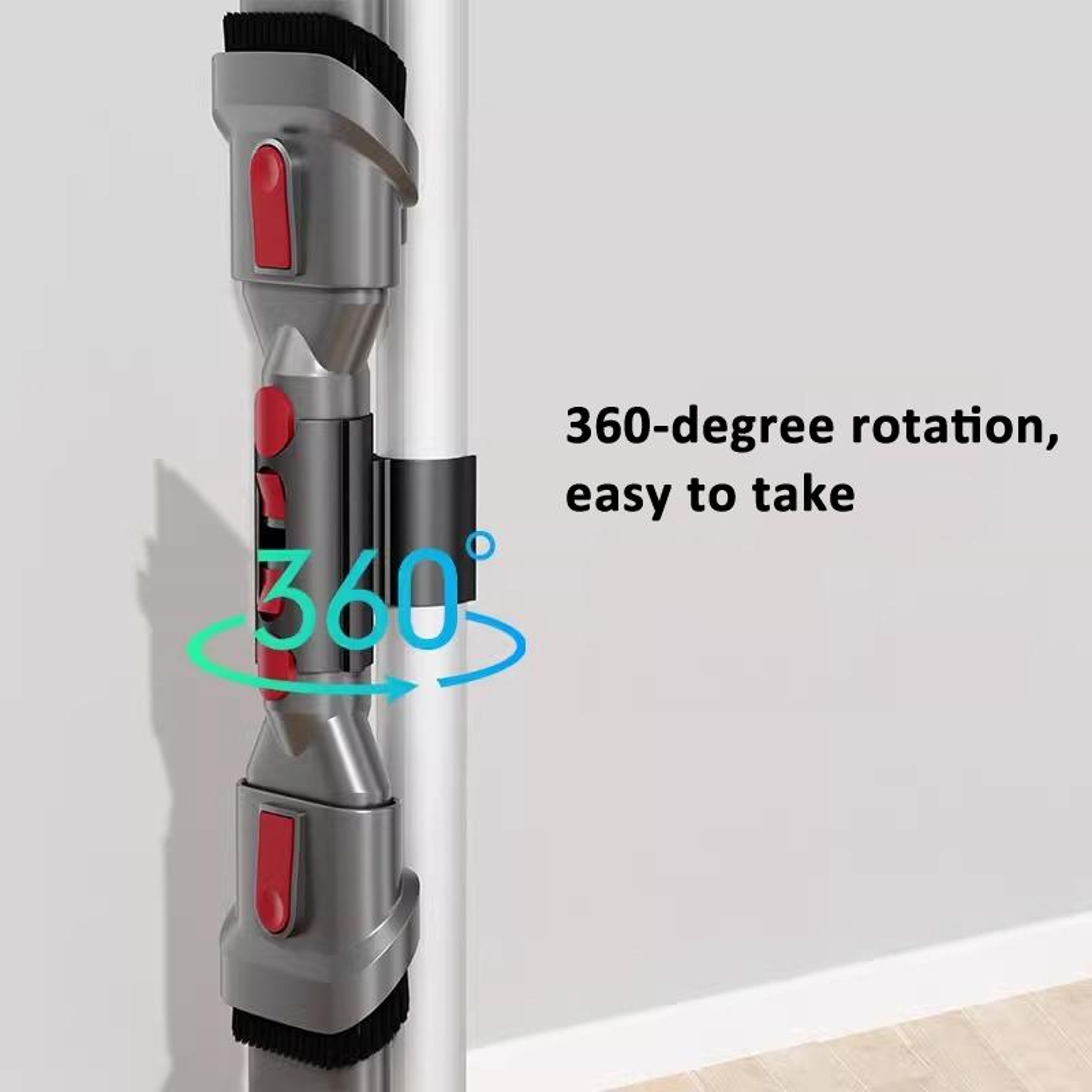 Dyson Attachment Holder Clip Vacuum Tool Storage Organizer – view 4