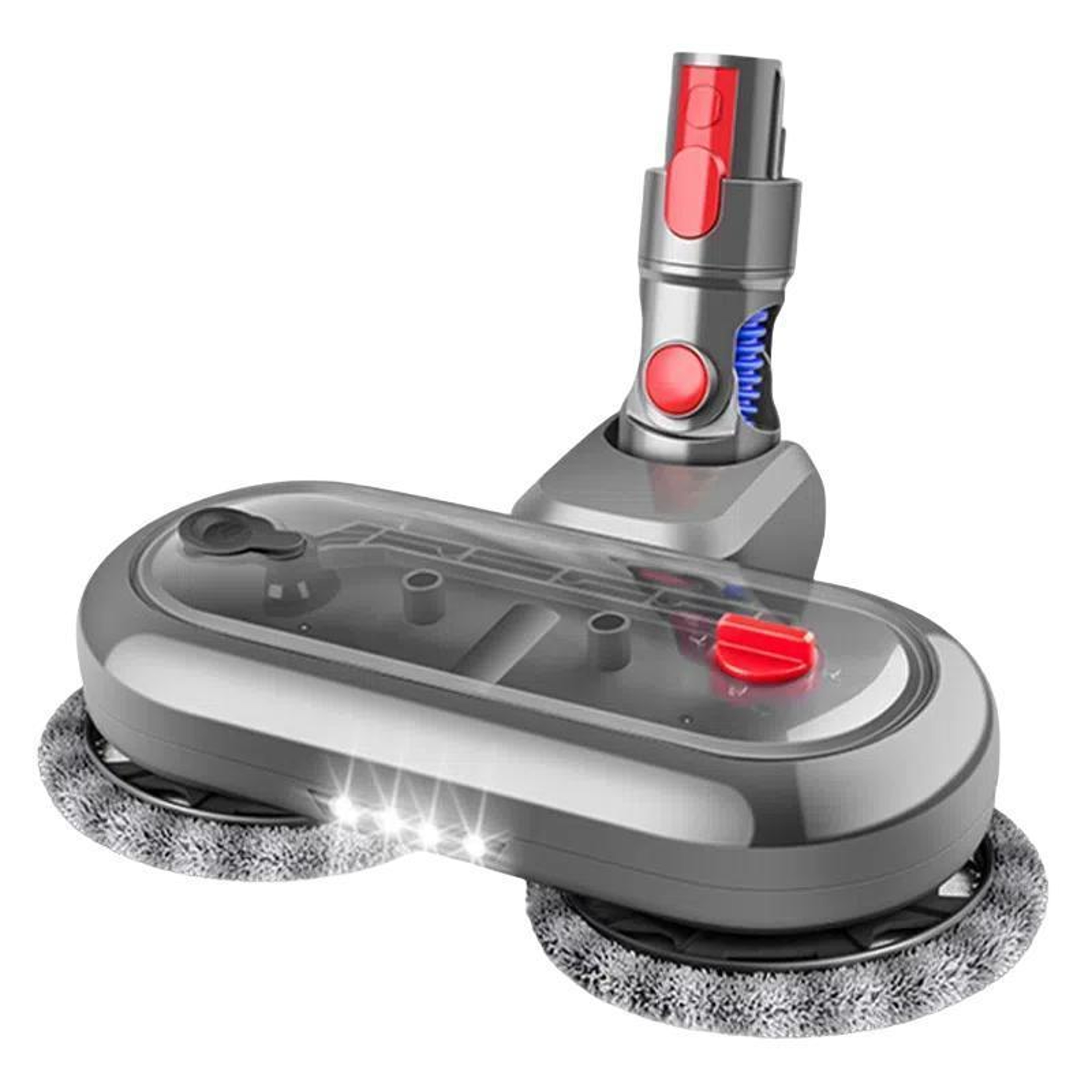 Electric Mop Head Attachment For Dyson With 4 Reusable Mop Pads 1