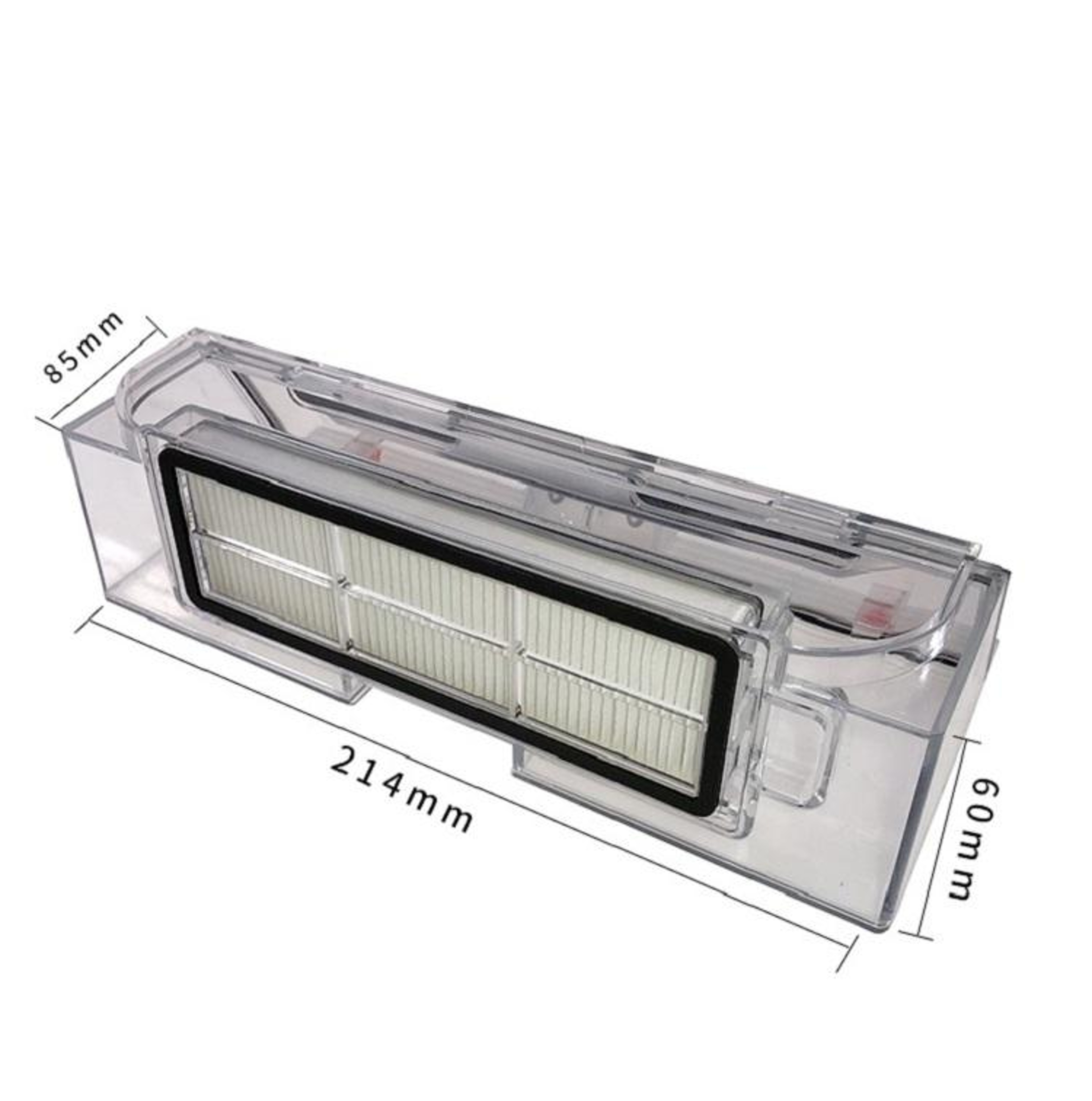 Xiaomi Robot Vacuum Dust Box Replacement with Washable Filter for Mijia Sweeping Robot – view 3