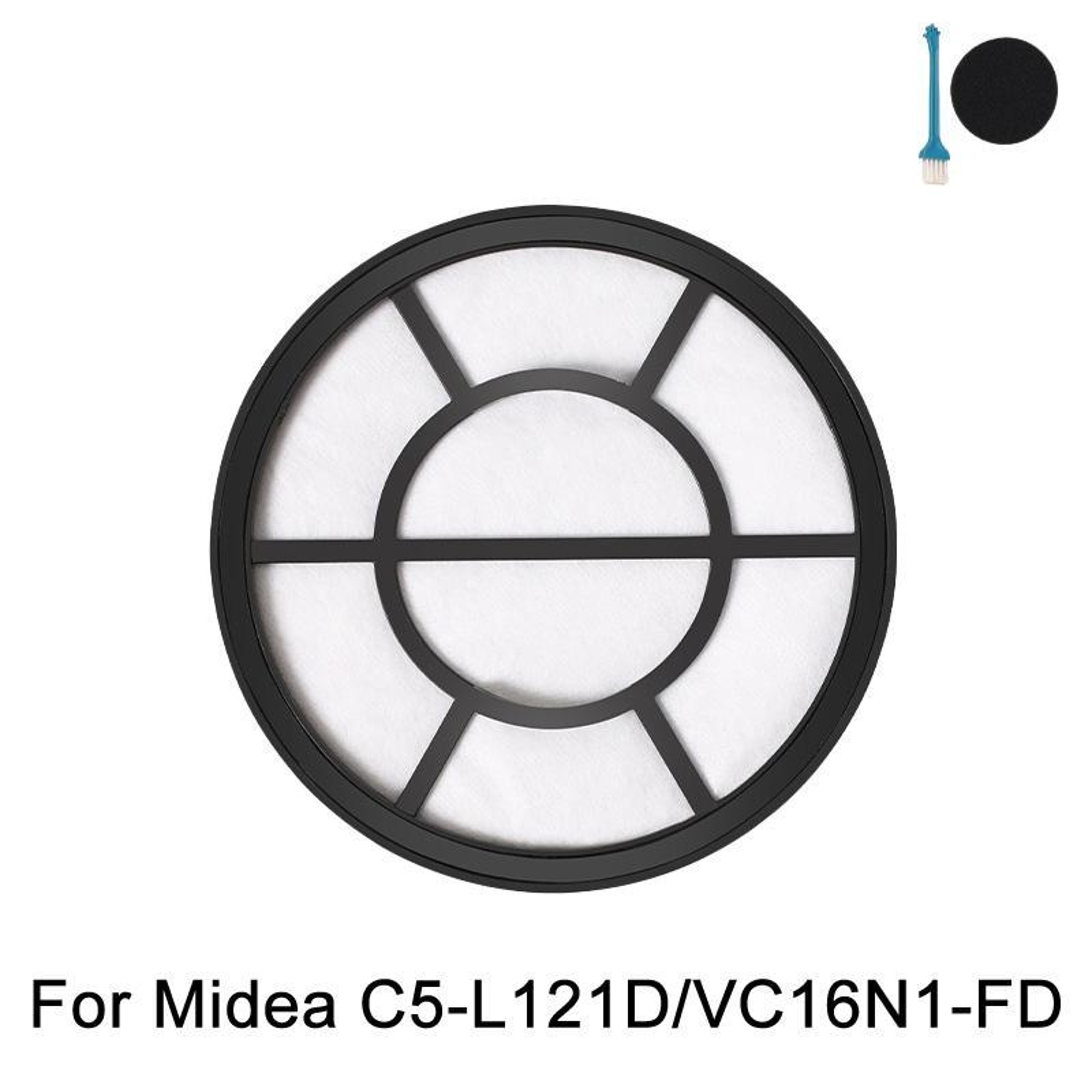Midea C5 L121D VC16N1 FD Vacuum Filter Replacement Inlet Filter Cotton for Long Lasting Performance – view 3