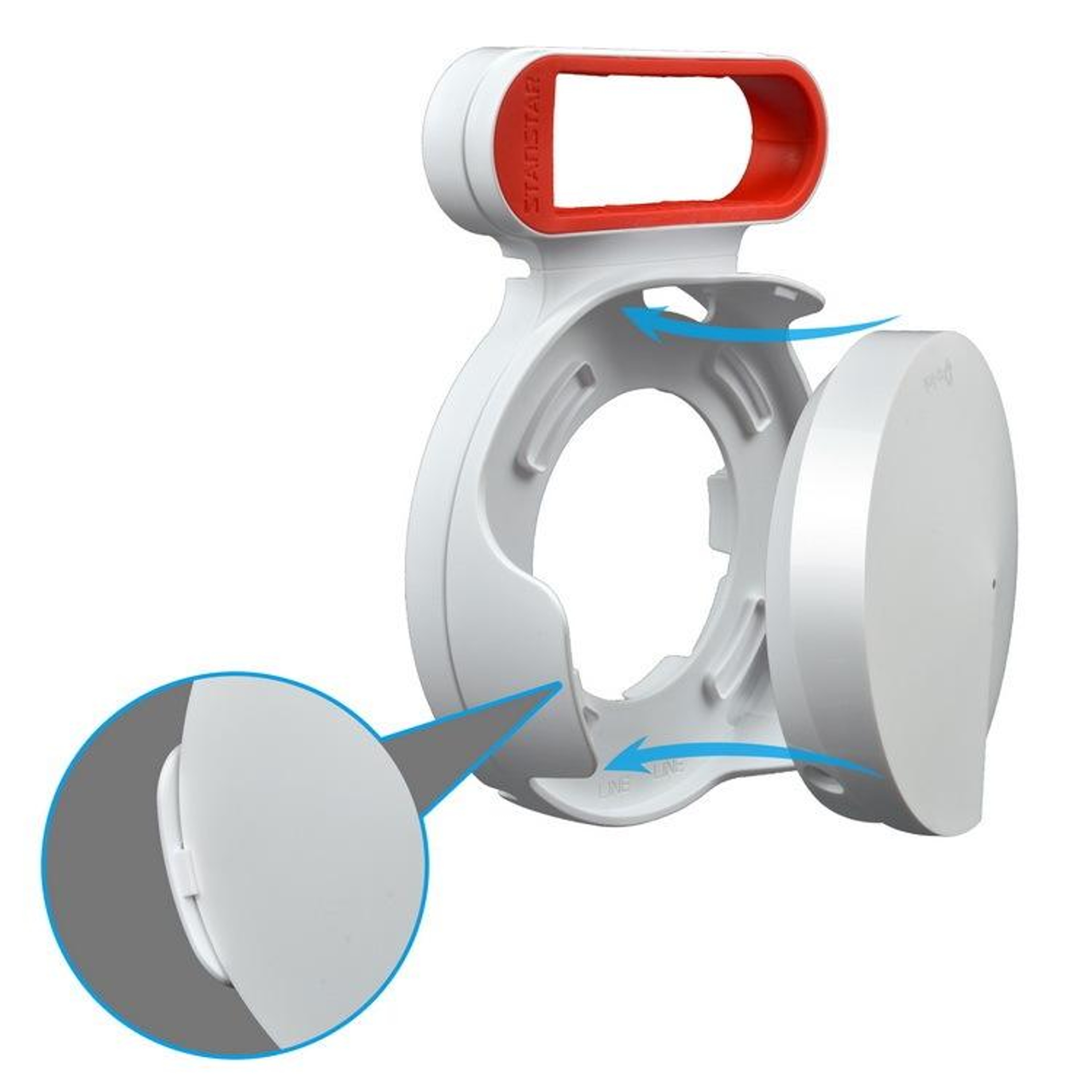 TP Link Deco M5 Wall Mount Router Bracket US Plug WiFi Router Holder 3
