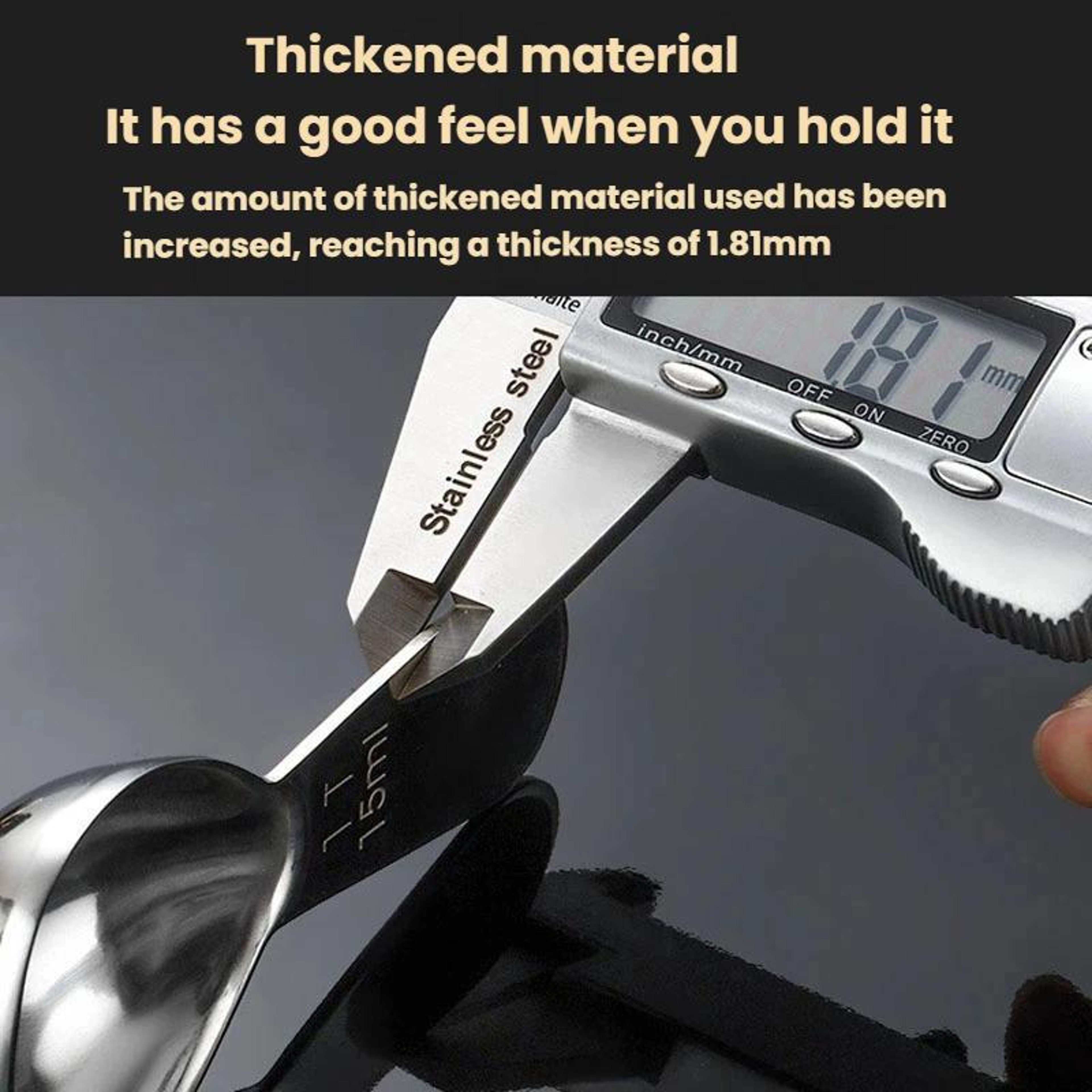 Coffee Measuring Spoon Stainless Steel Coffee Scoop With Precision Scale 5
