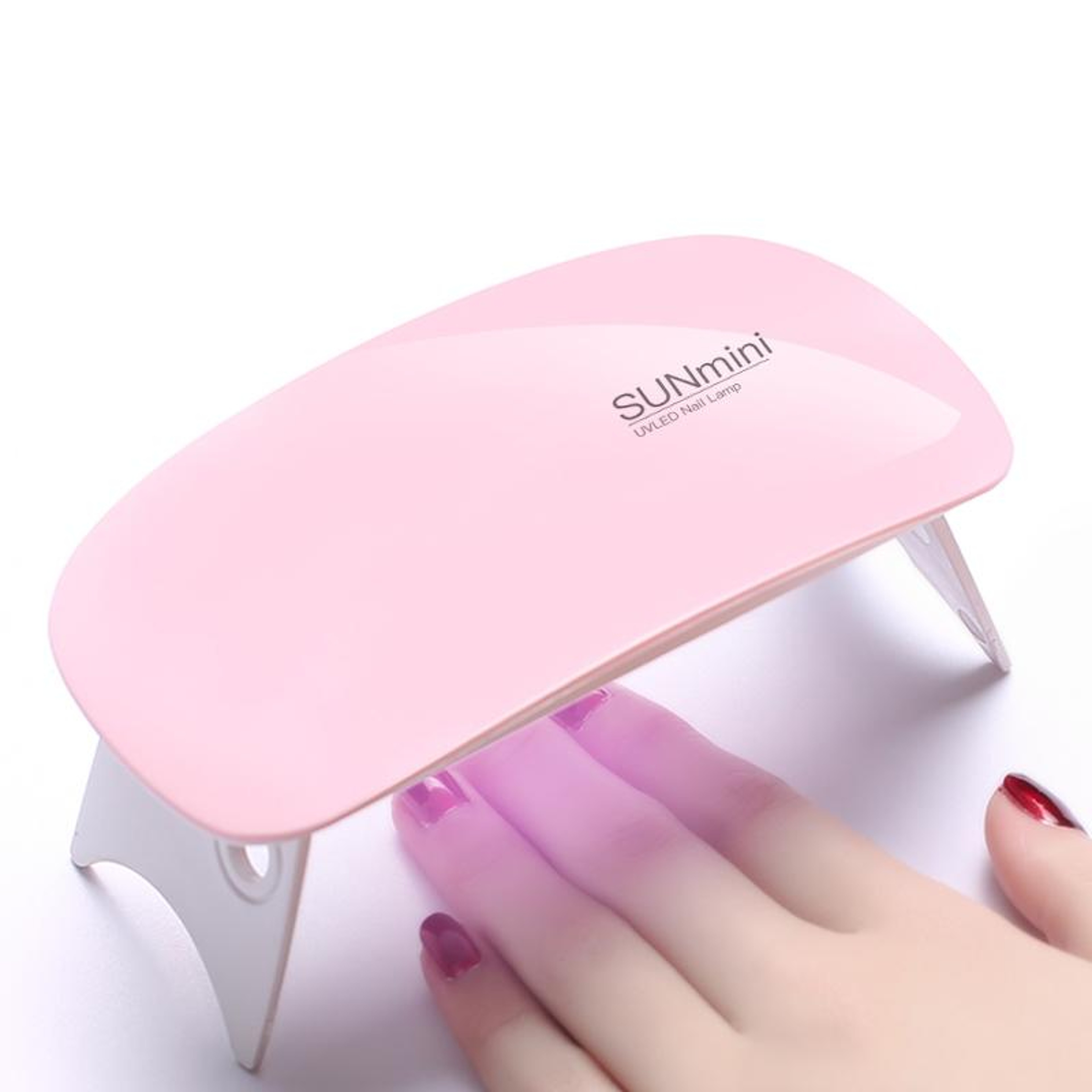 SUN Mini UV LED Nail Lamp Portable Gel Nail Dryer USB Curing Light for Home and Travel – view 2