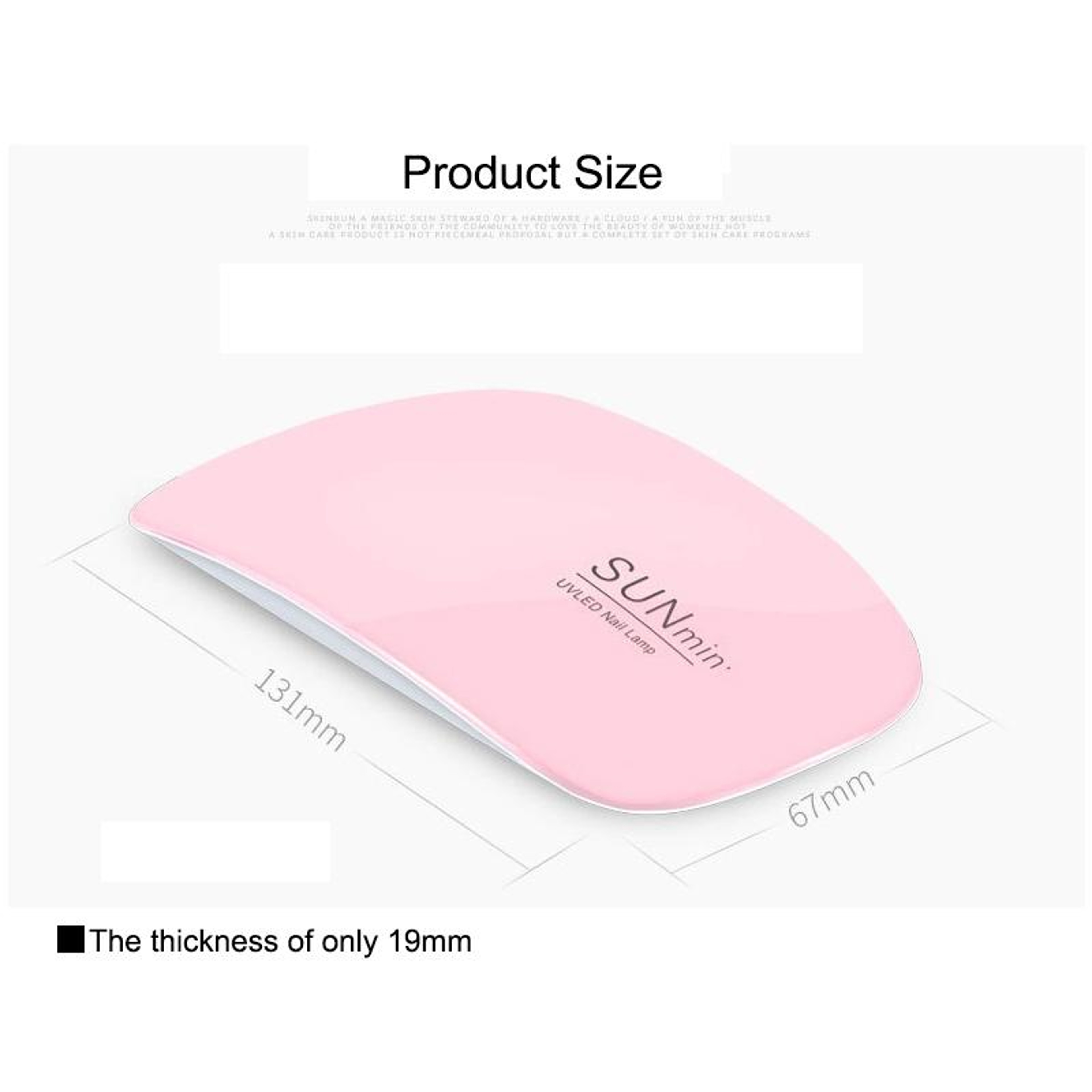SUN Mini UV LED Nail Lamp Portable Gel Nail Dryer USB Curing Light for Home and Travel – view 11
