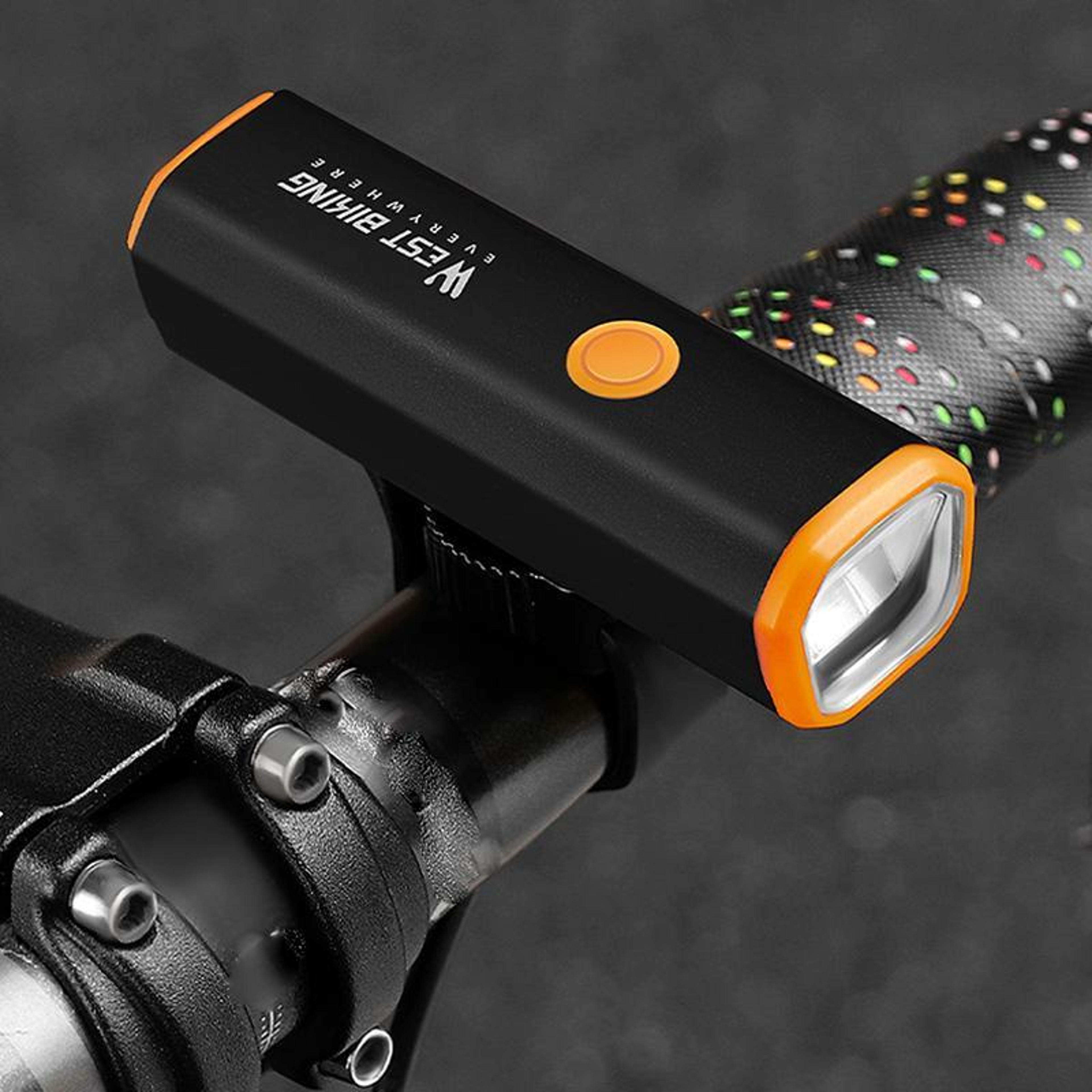 Bike Front Light USB Rechargeable LED Bicycle Headlight for Mountain and Road Cycling – view 2