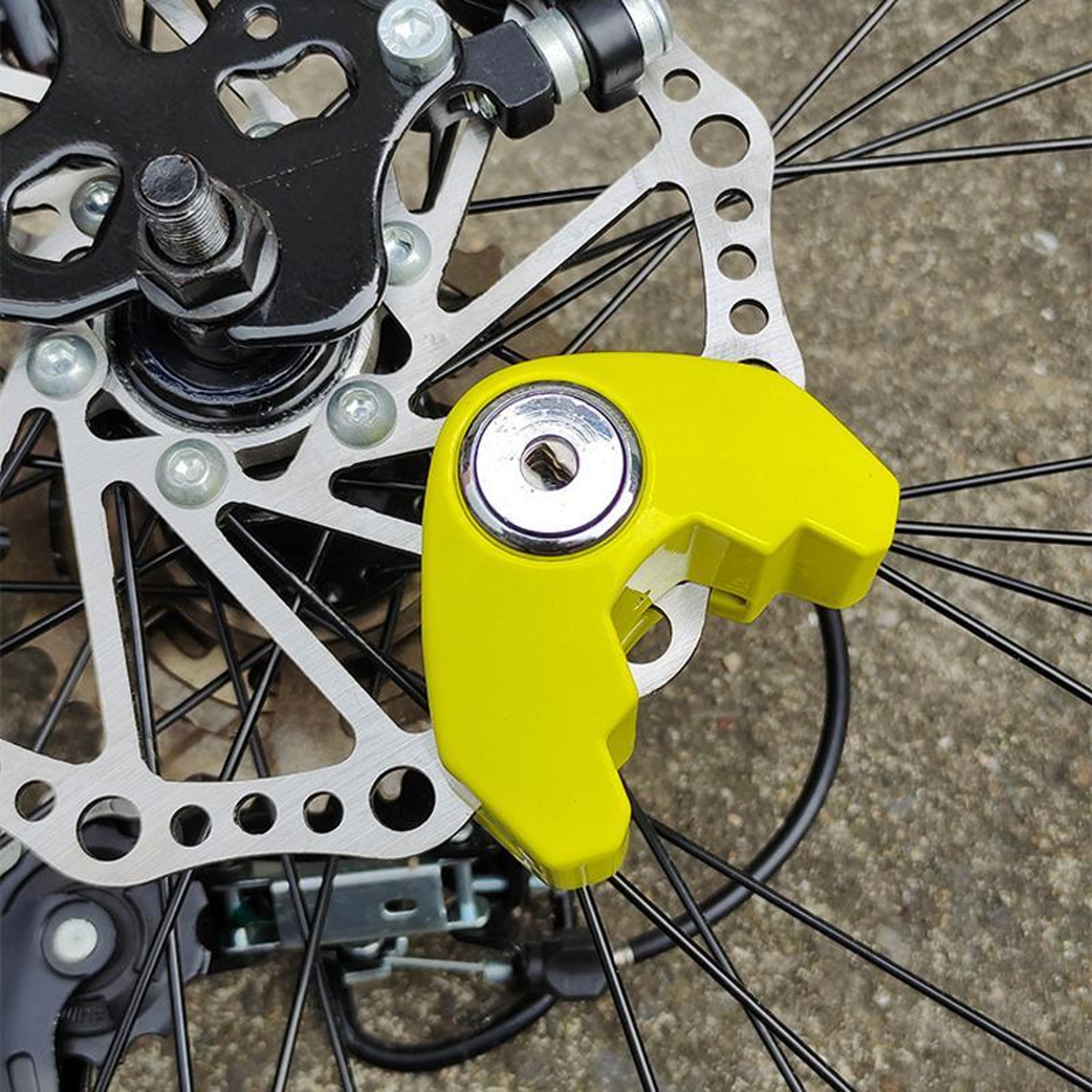 Universal Disc Brake Lock Anti Theft Motorcycle Security Lock For Bicycles E Bikes And Scooters 5
