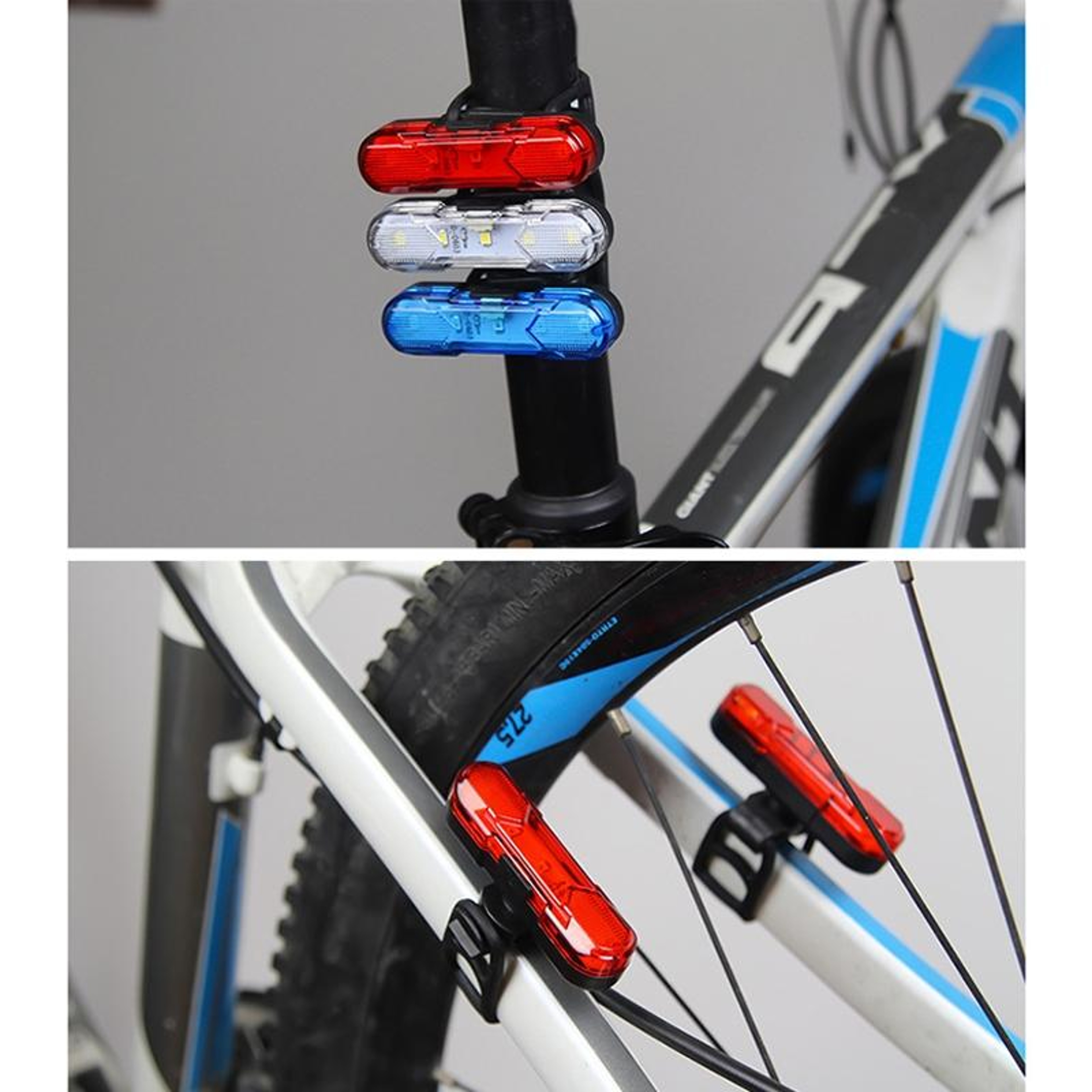 USB Rechargeable Bike Tail Light Bright LED Bicycle Taillight For Safe Night Cycling 11