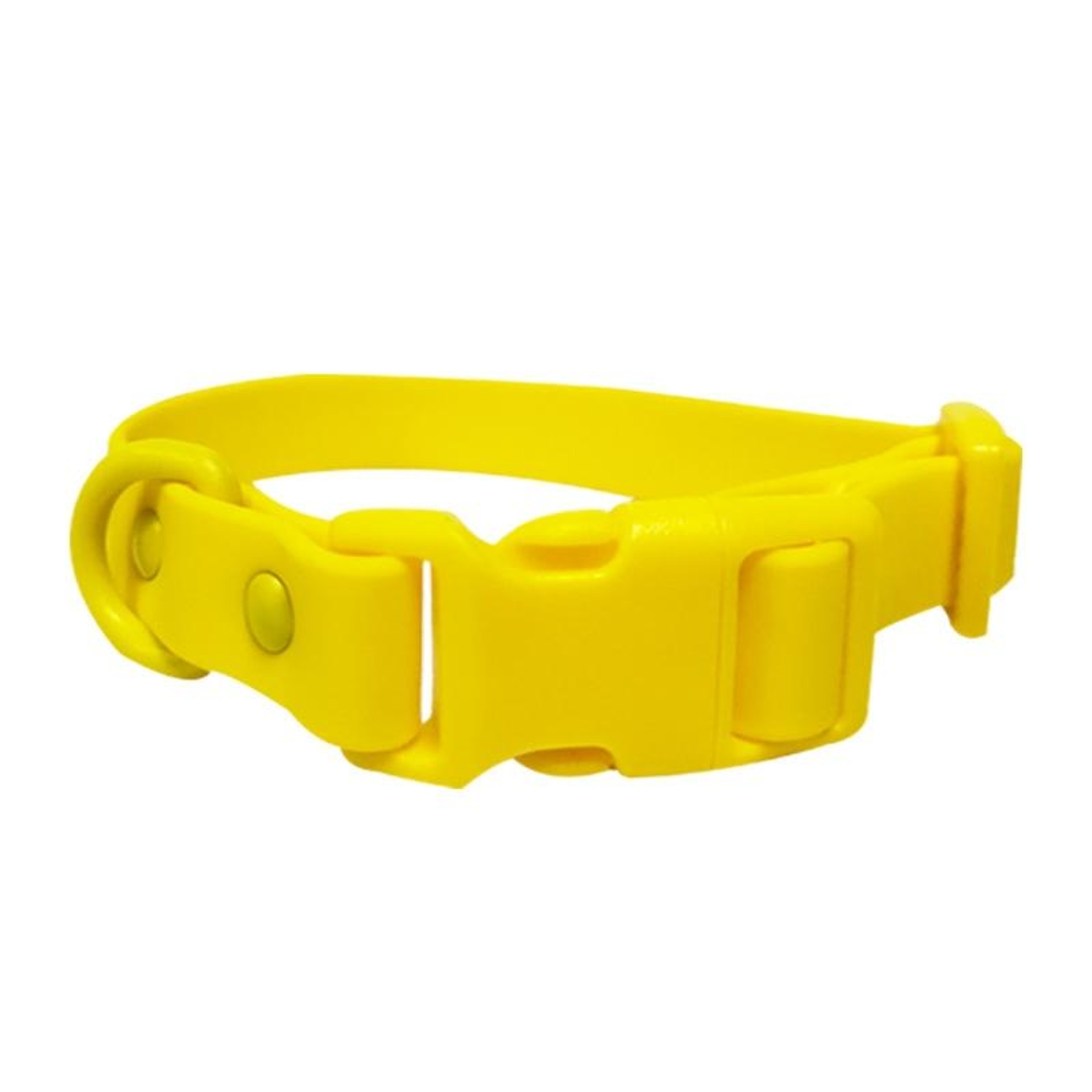 Waterproof Dog Collar Adjustable Pet Collar With Durable D Ring For Small Dogs Yellow 5