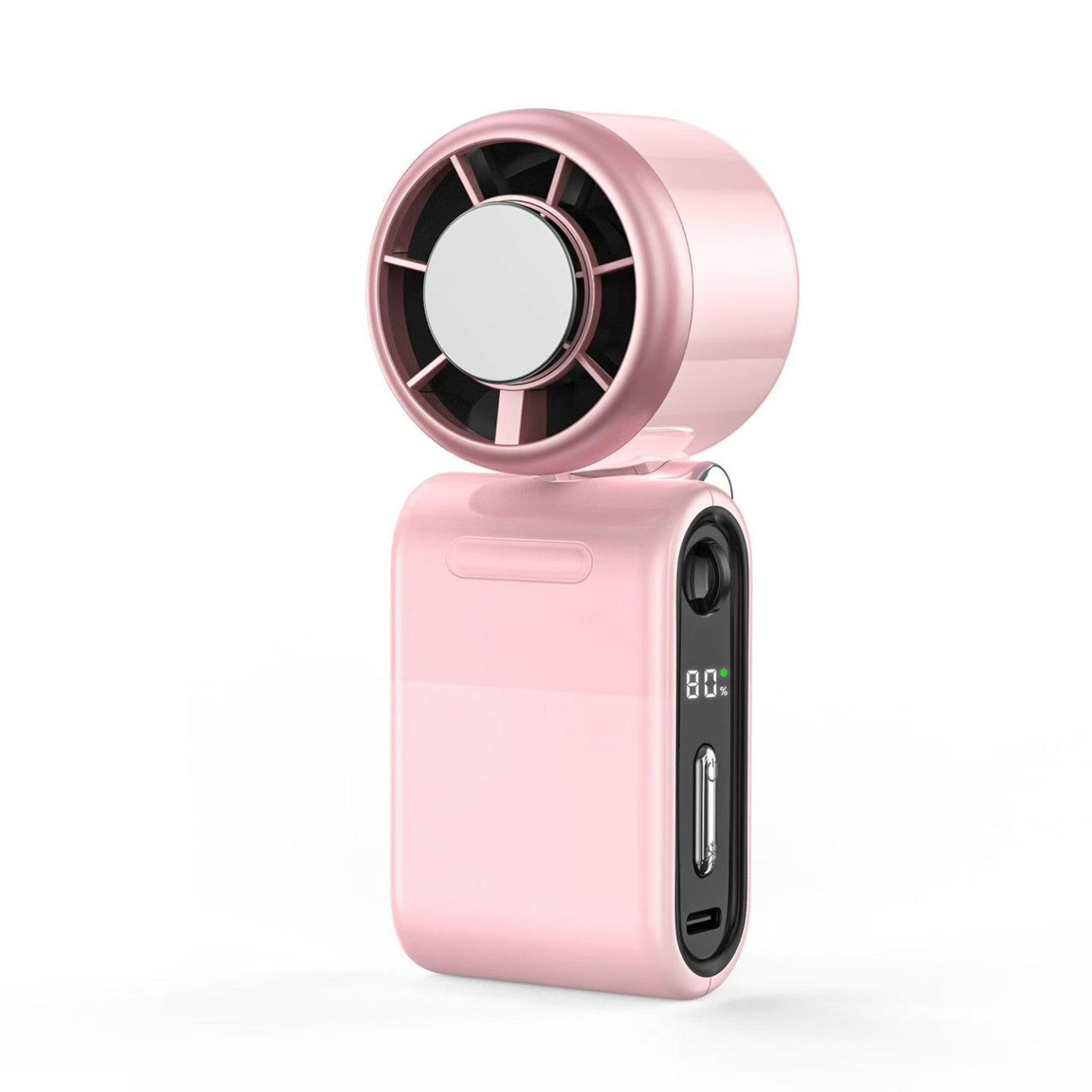 Semiconductor Ice Cooling Handheld Fan USB C Rechargeable Mini Pocket Fan with Speed Turbo Cooling – view 9