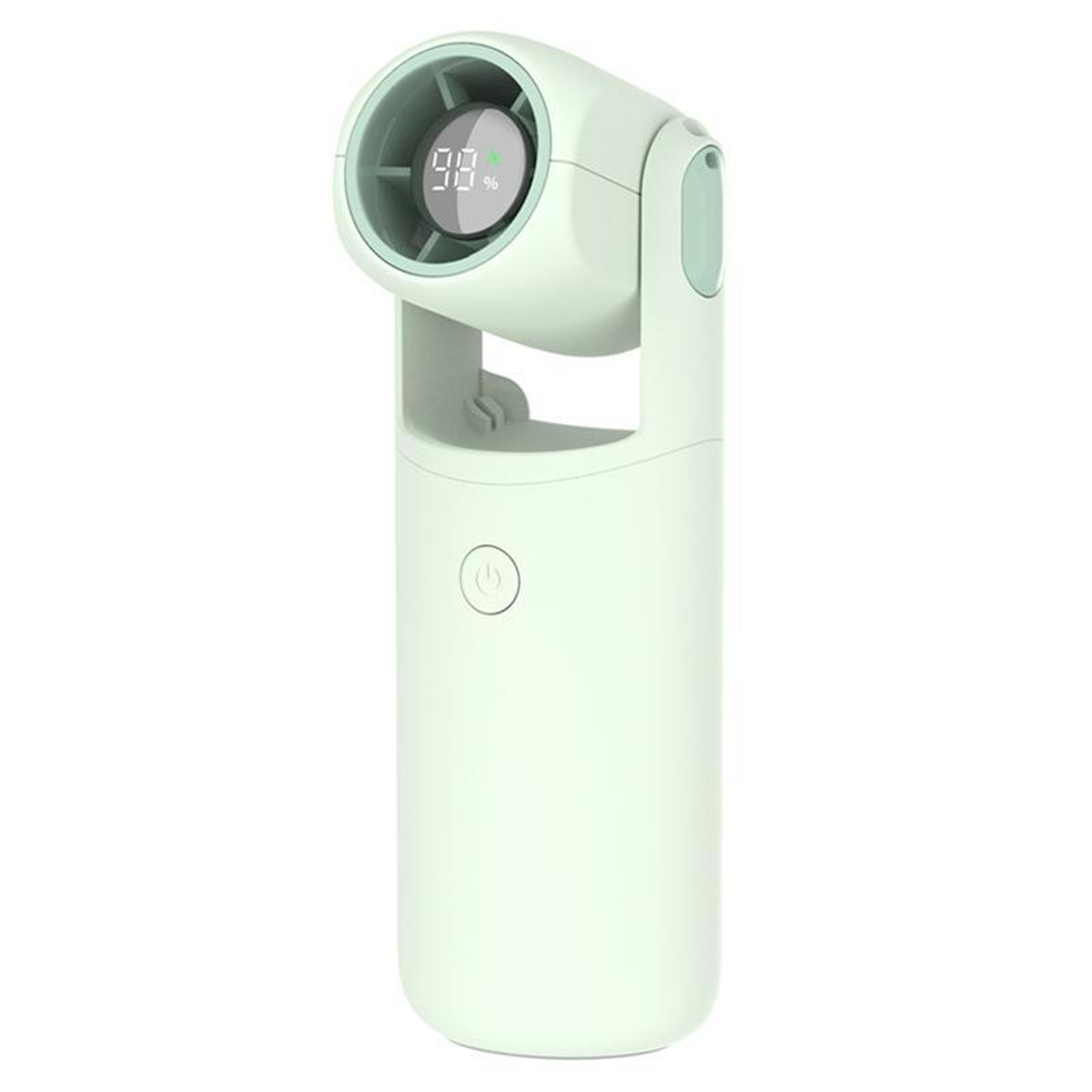 Portable Handheld Fan With Digital Display Foldable Rechargeable Mini Cooling Fan 14