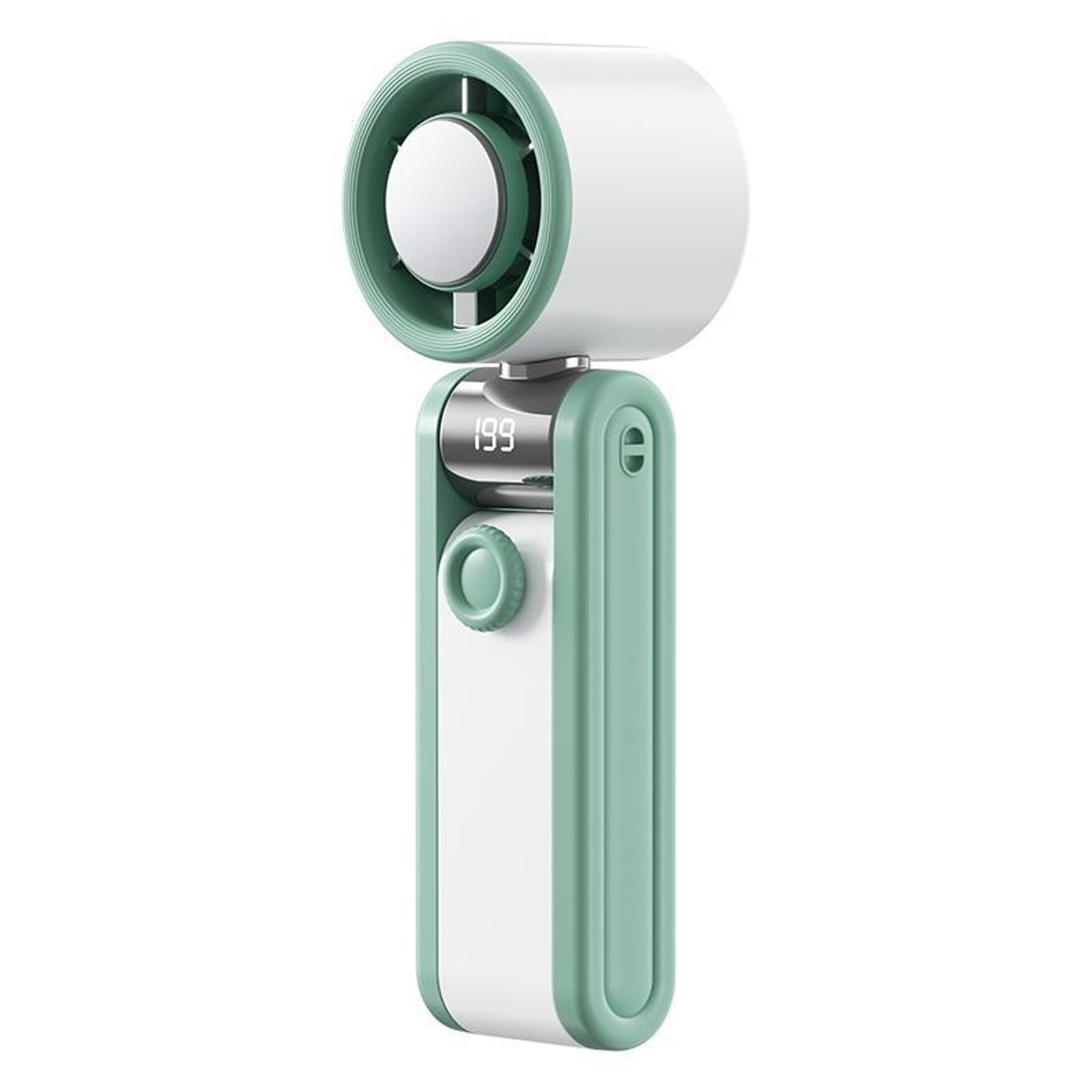 Portable Handheld Fan Digital Display Foldable Mini Cooling Fan Rechargeable Personal Fan – view 14