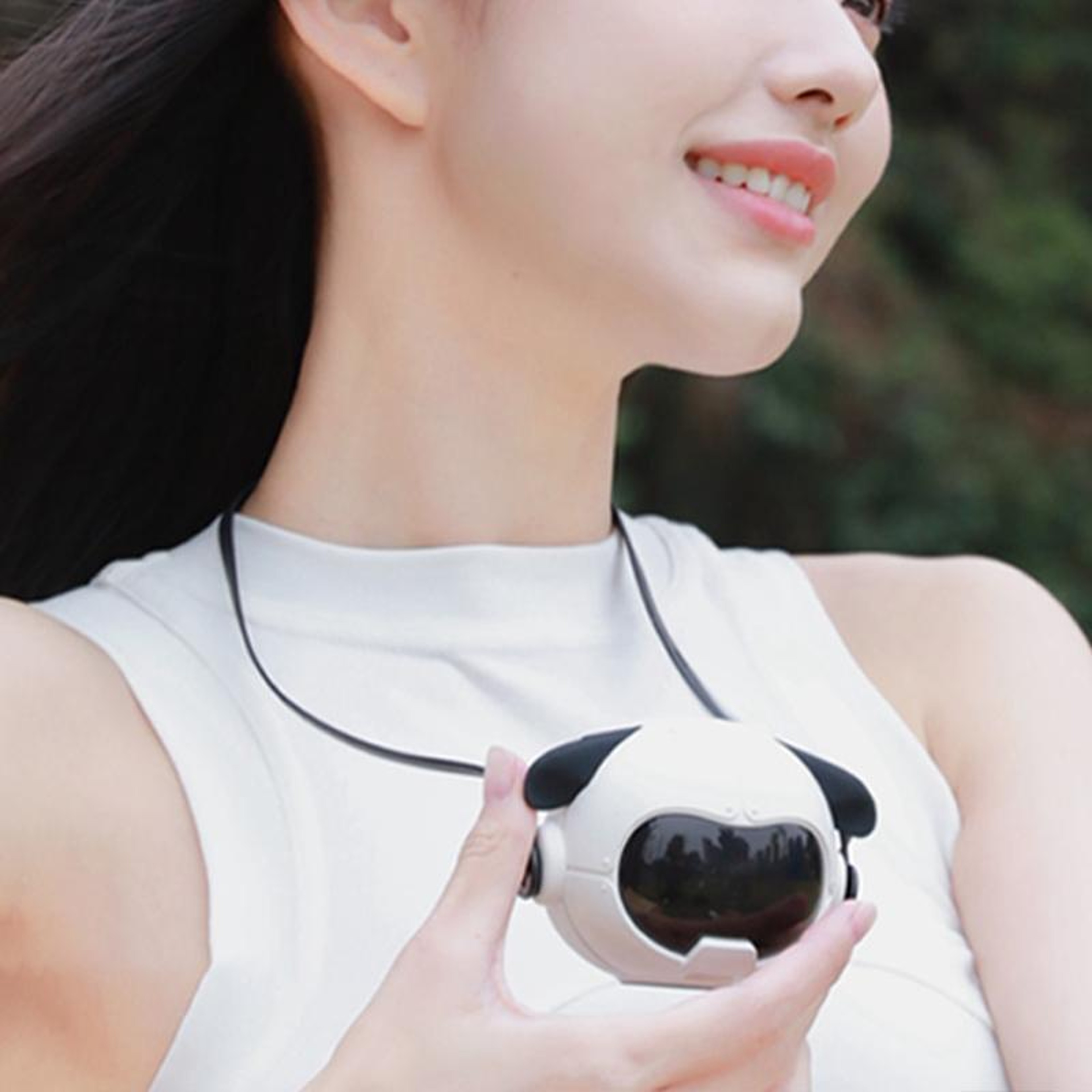 Portable Neck Fan USB Rechargeable Hands Free Fan With Speed Personal Cooling 0