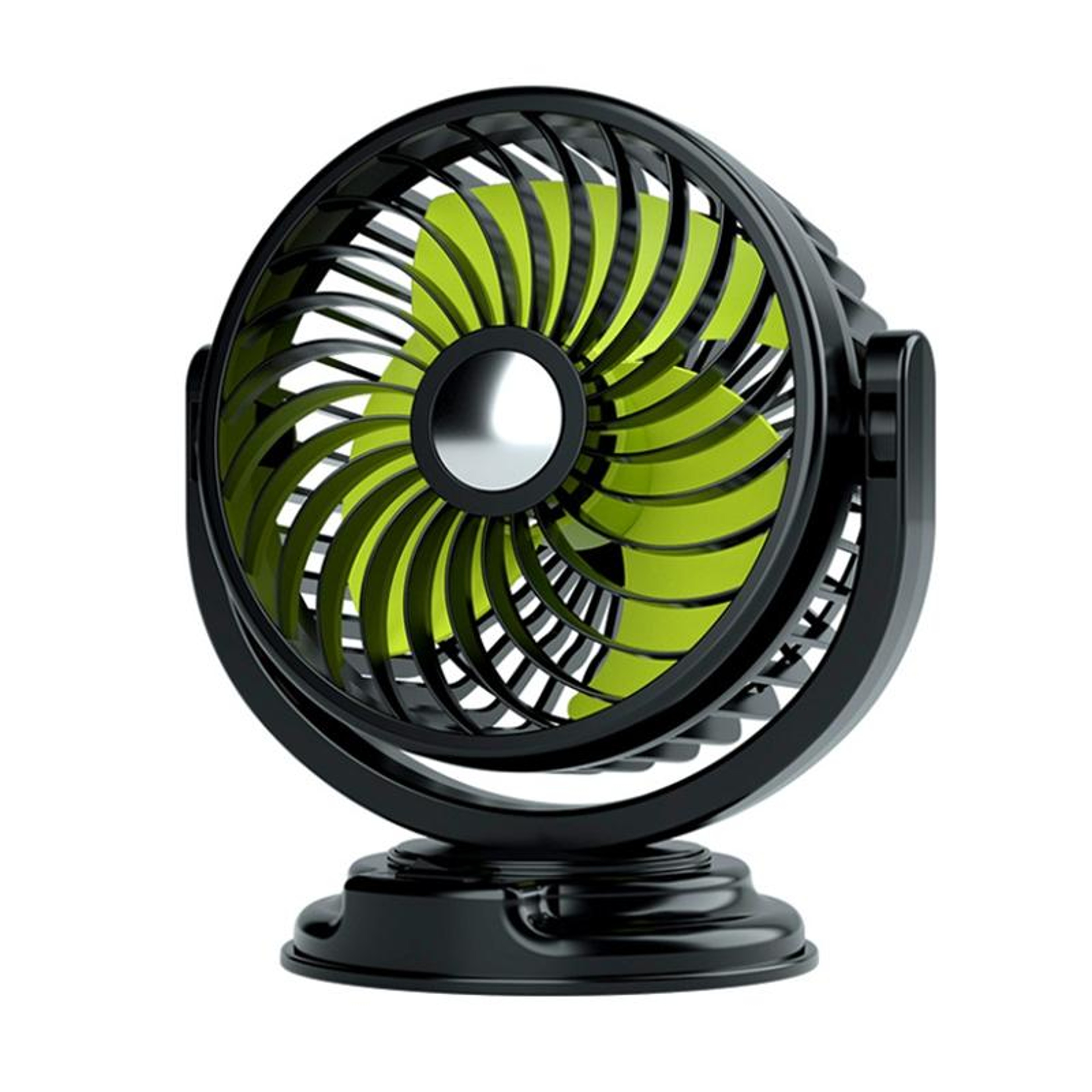 Rotatable Car Cooling Fan Car Fan With Multi Angle Silent Airflow 10