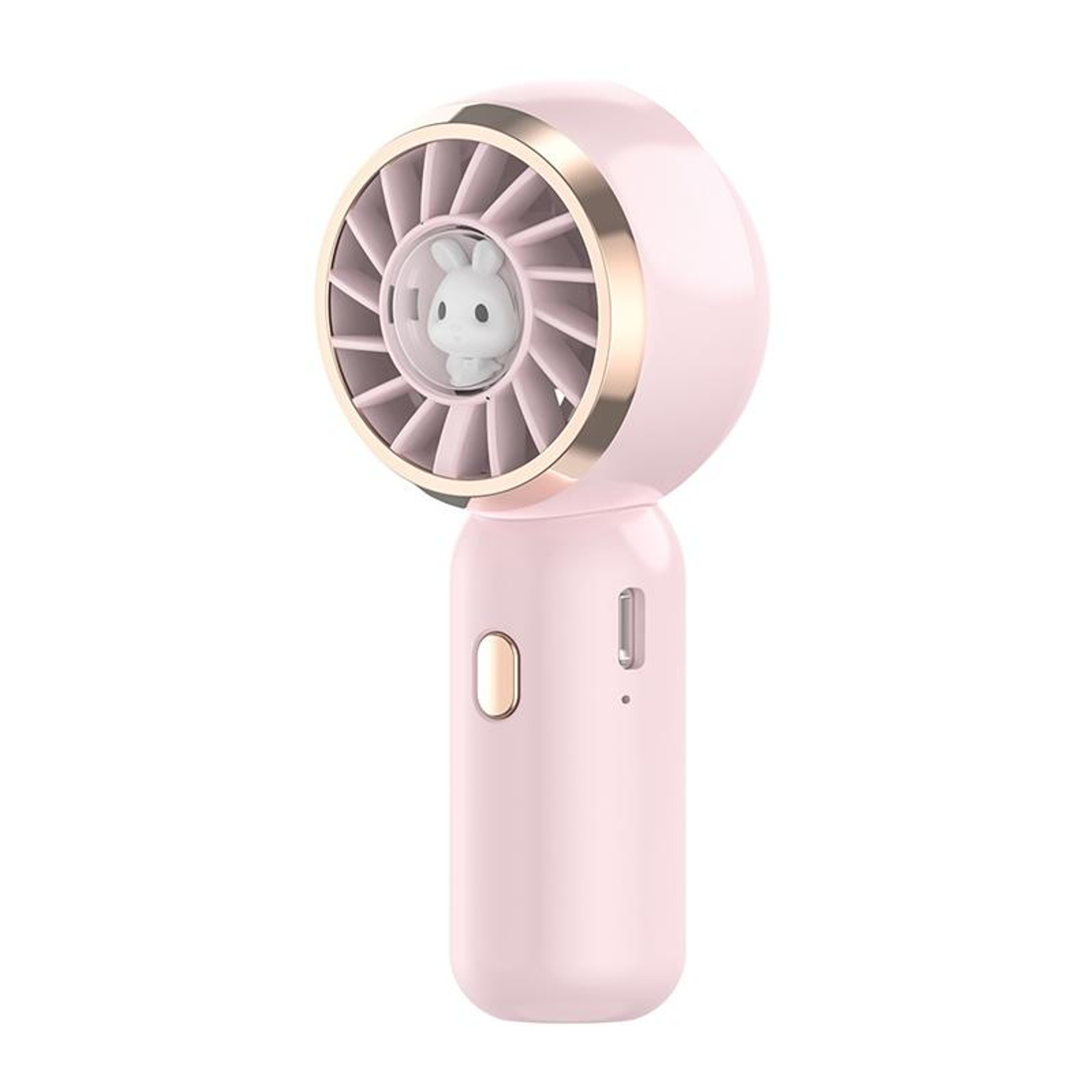 Cute Rabbit Handheld Fan Portable Mini Rechargeable Personal Cooling Fan – view 12