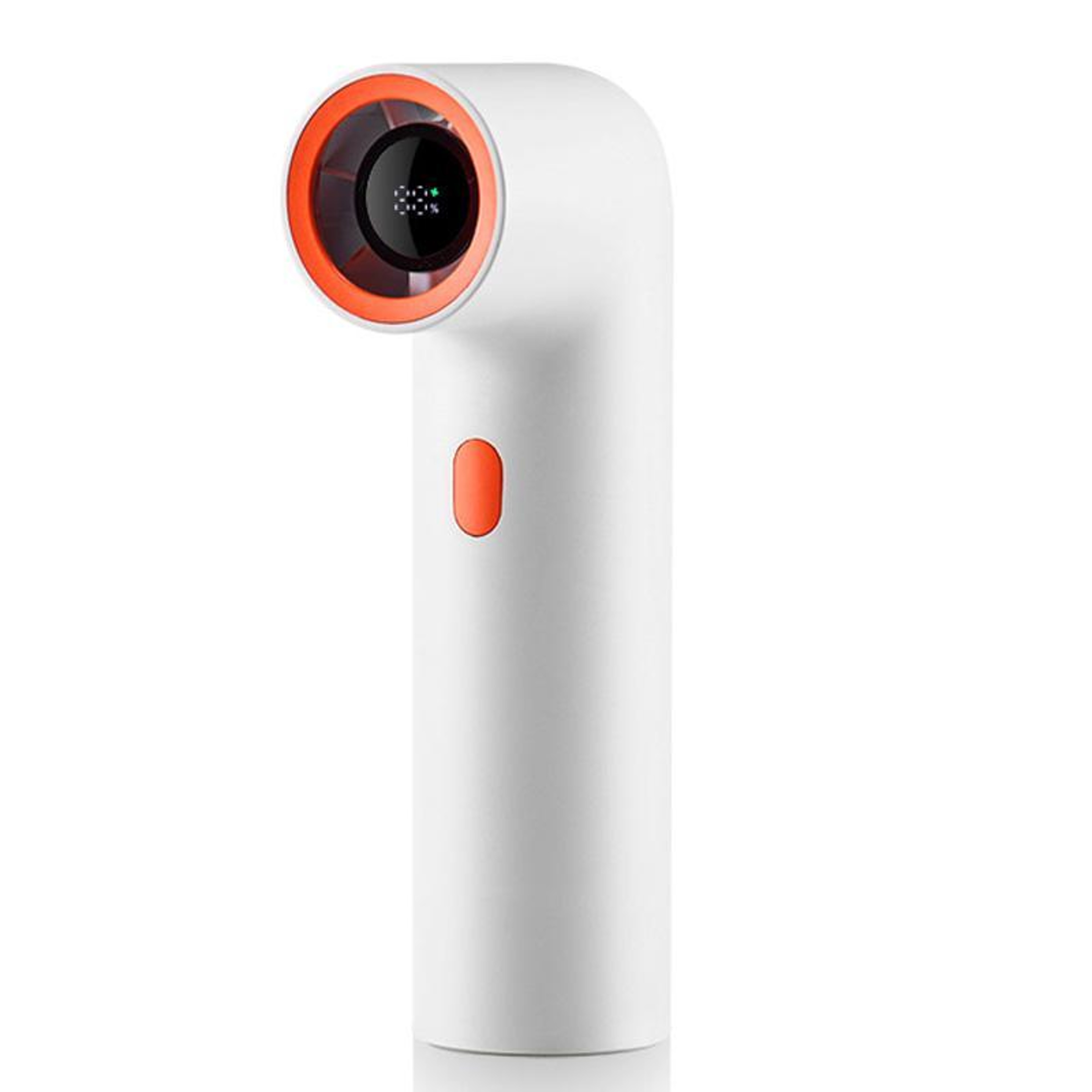 Portable Handheld Fan with Digital Display Mini Turbo High Speed USB Rechargeable Cooling Fan – view 1