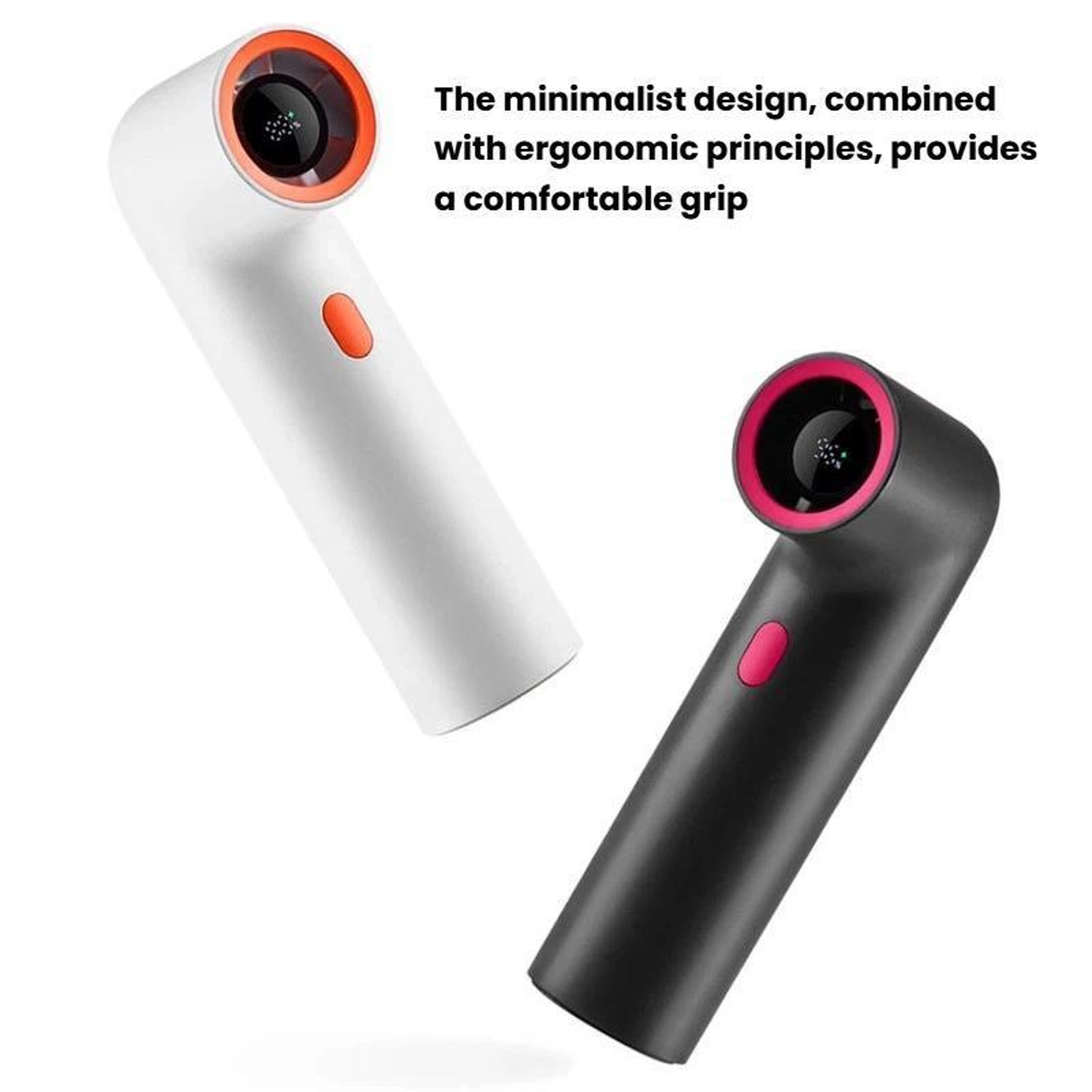 Portable Handheld Fan with Digital Display Mini Turbo High Speed USB Rechargeable Cooling Fan – view 9