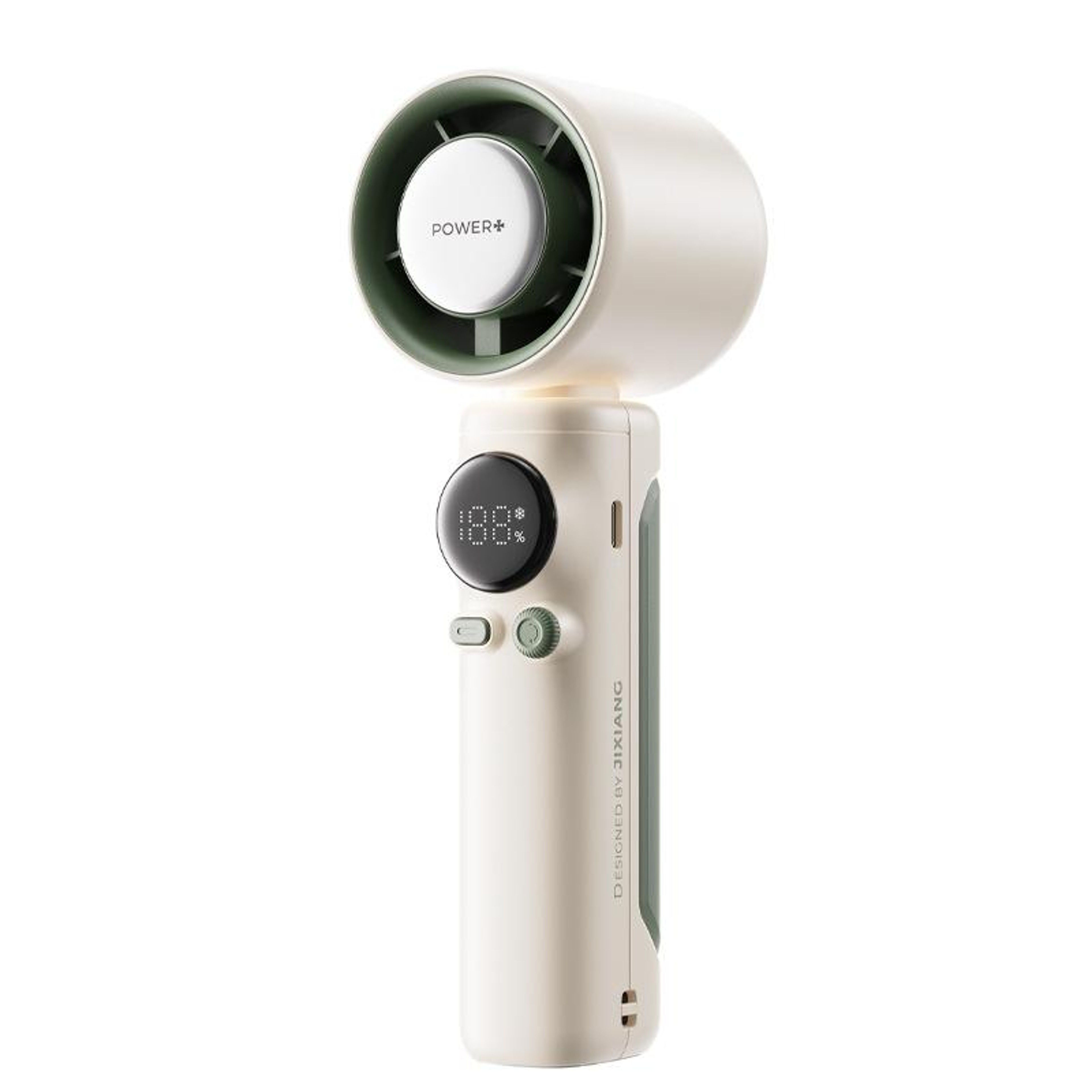 Portable Handheld Turbo Cooling Fan With Speed Settings And Rechargeable Battery 0