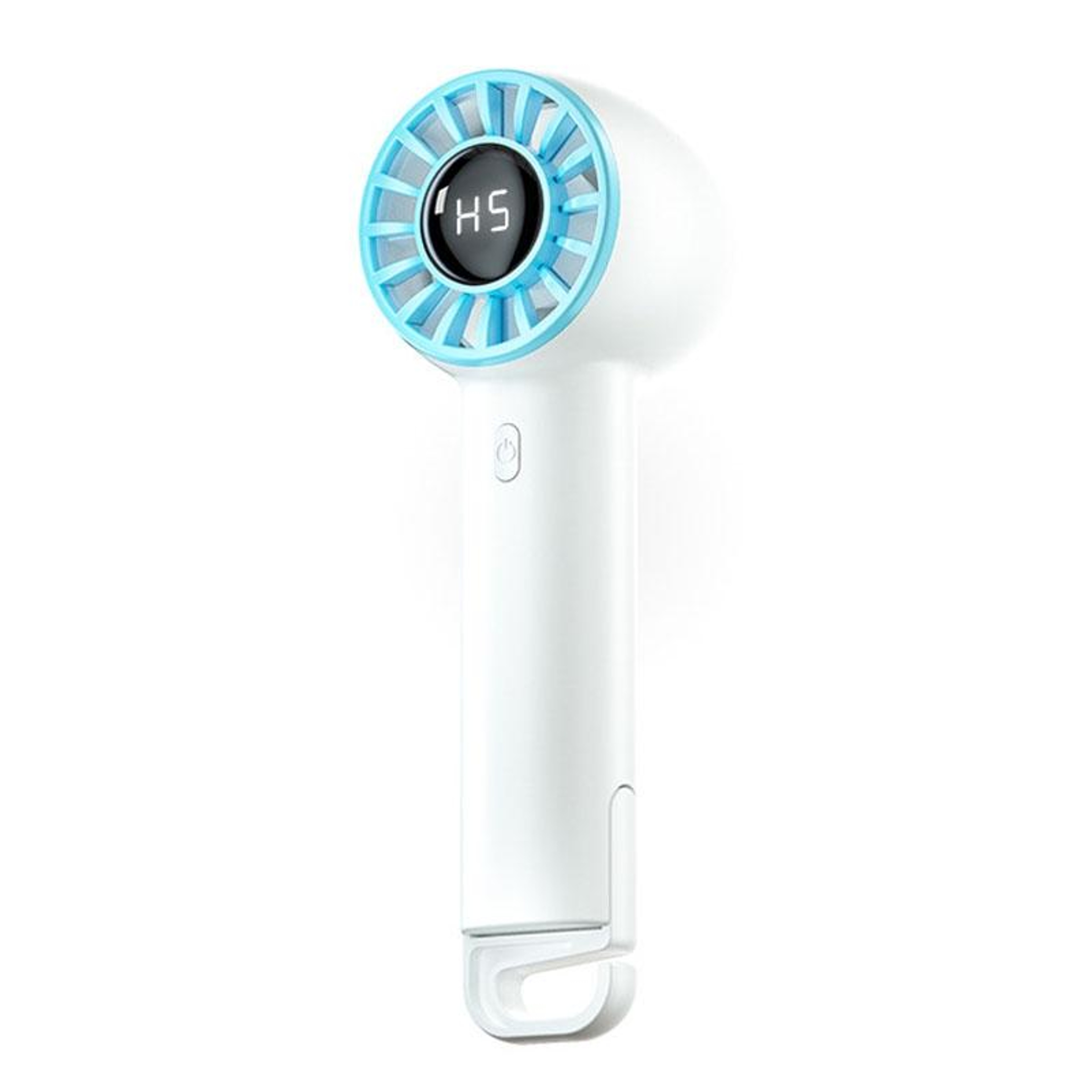 Portable USB Handheld Turbo Fan With Digital Display Foldable Rechargeable Mini Fan 10