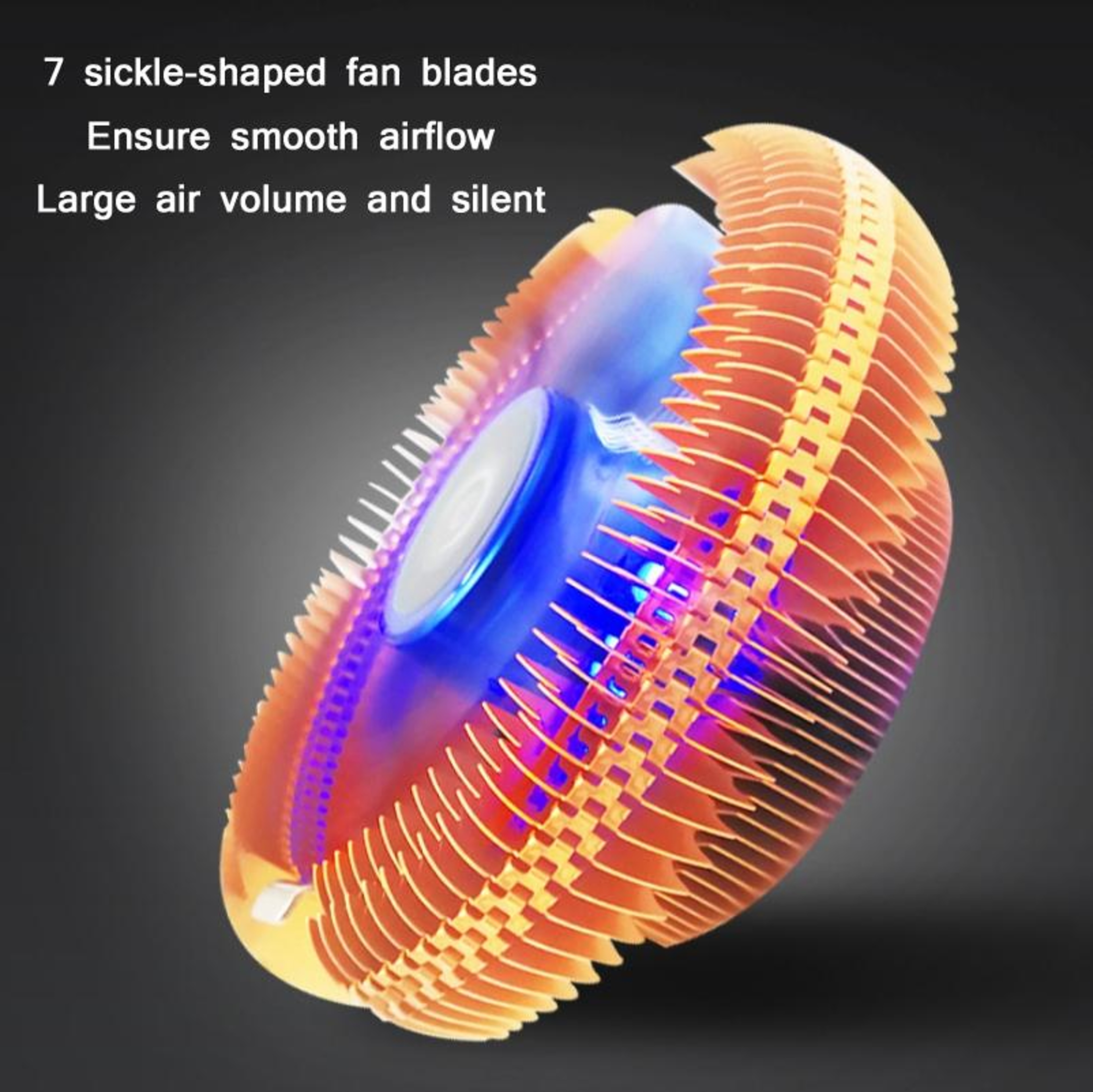 COOL STORM L32 CPU Cooling Fan For AMD Intel Quiet 90mm Processor Cooler 3