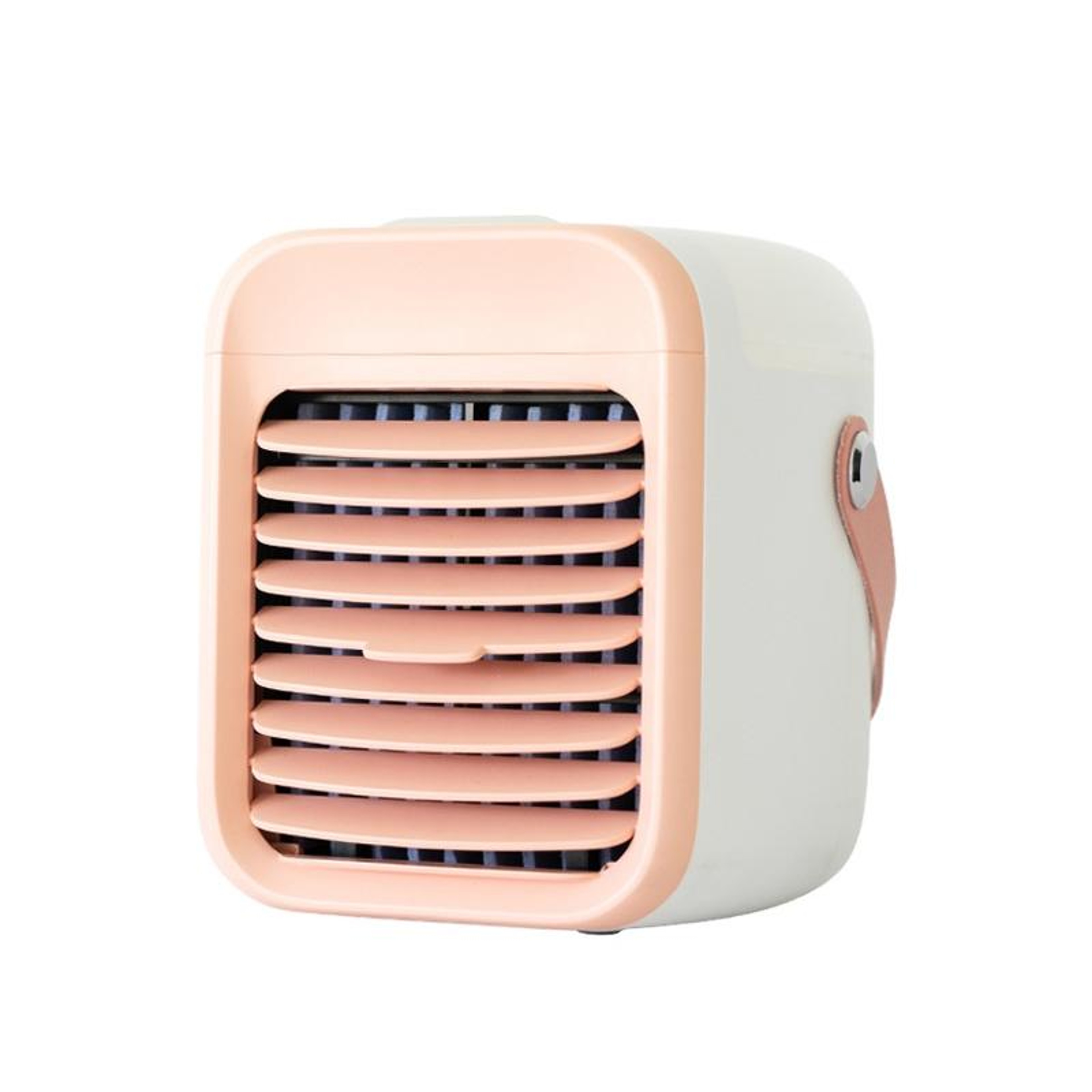 Portable Humidifier Fan With Mist Spray RGB Light  USB Rechargeable Cooling Fan 8