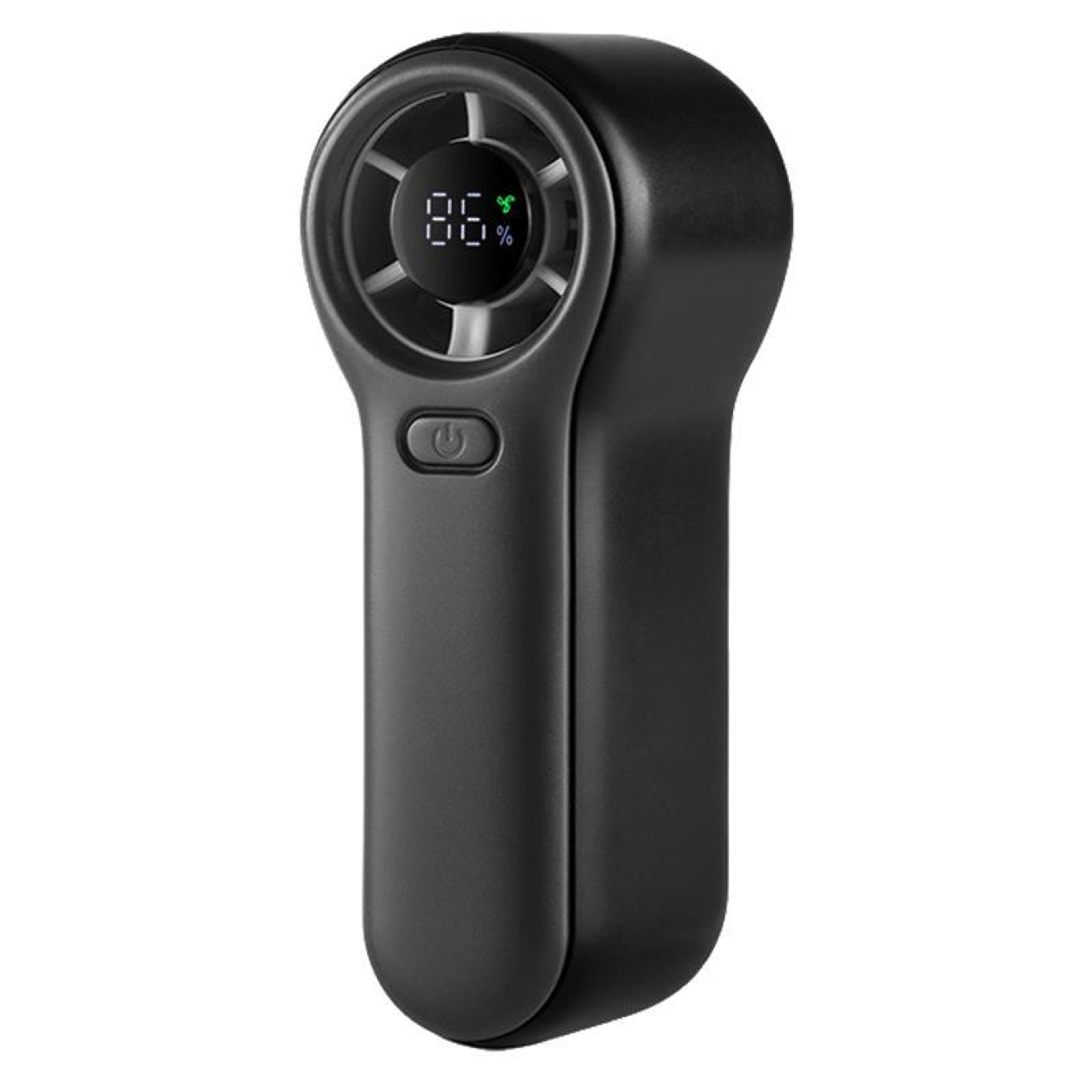 High Speed Mini Handheld Fan with Digital Display USB Rechargeable Portable Cooling Fan – view 10