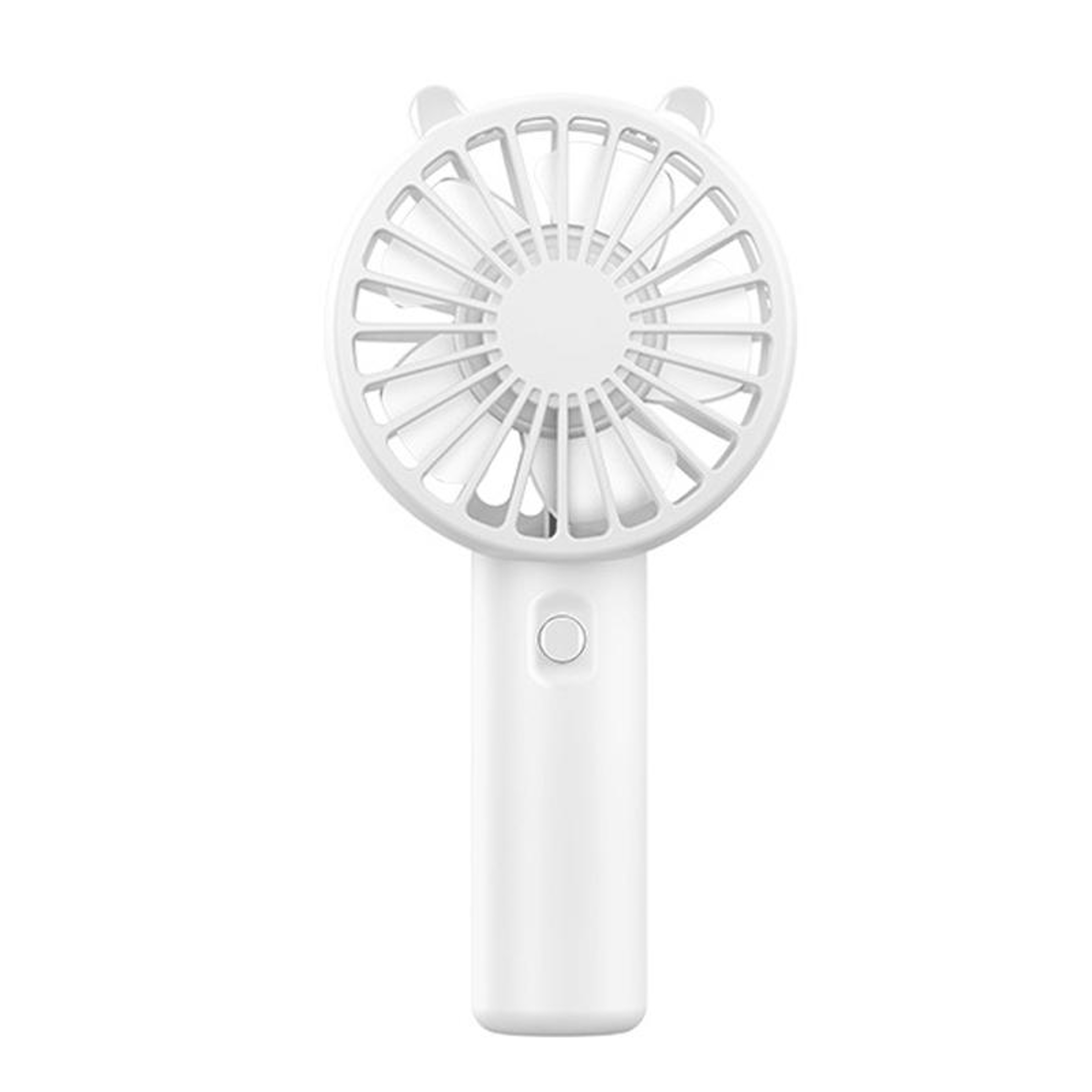 Portable Handheld Fan USB Rechargeable Mini Desk Fan With Built In Phone Holder 11