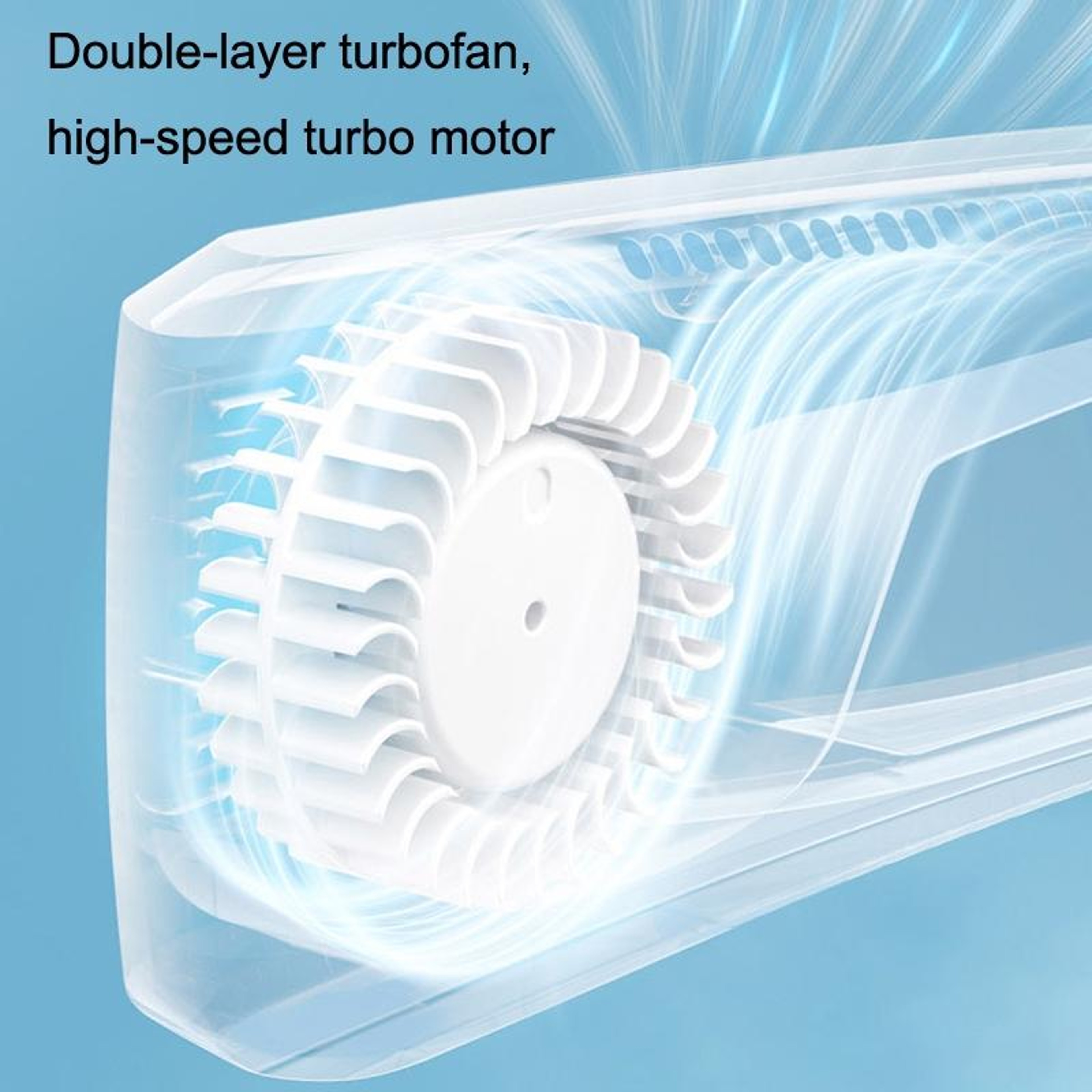Semiconductor Neck Fan Portable Wearable Neck Fan with Cooling – view 7